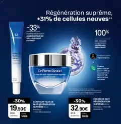 Stanhome - Prévisualisation de Crème de nuit régénération suprême, Crème de nuit régénération suprême 40 ml, Probiotiques + micro-ARN de lavande bio valide à partir de 29.12.2025 | Page: 38 | Produits: Lavande, Crème de nuit, Crème