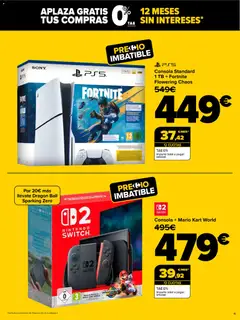 Vista previa Carrefour - Black Friday válido desde el 20.11.2025 | Página: 15 | Productos: Consola, Nintendo