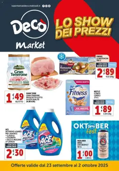 Anteprima del volantino Decò Market - Bari catalogo valido a partire dal 23.09.2025