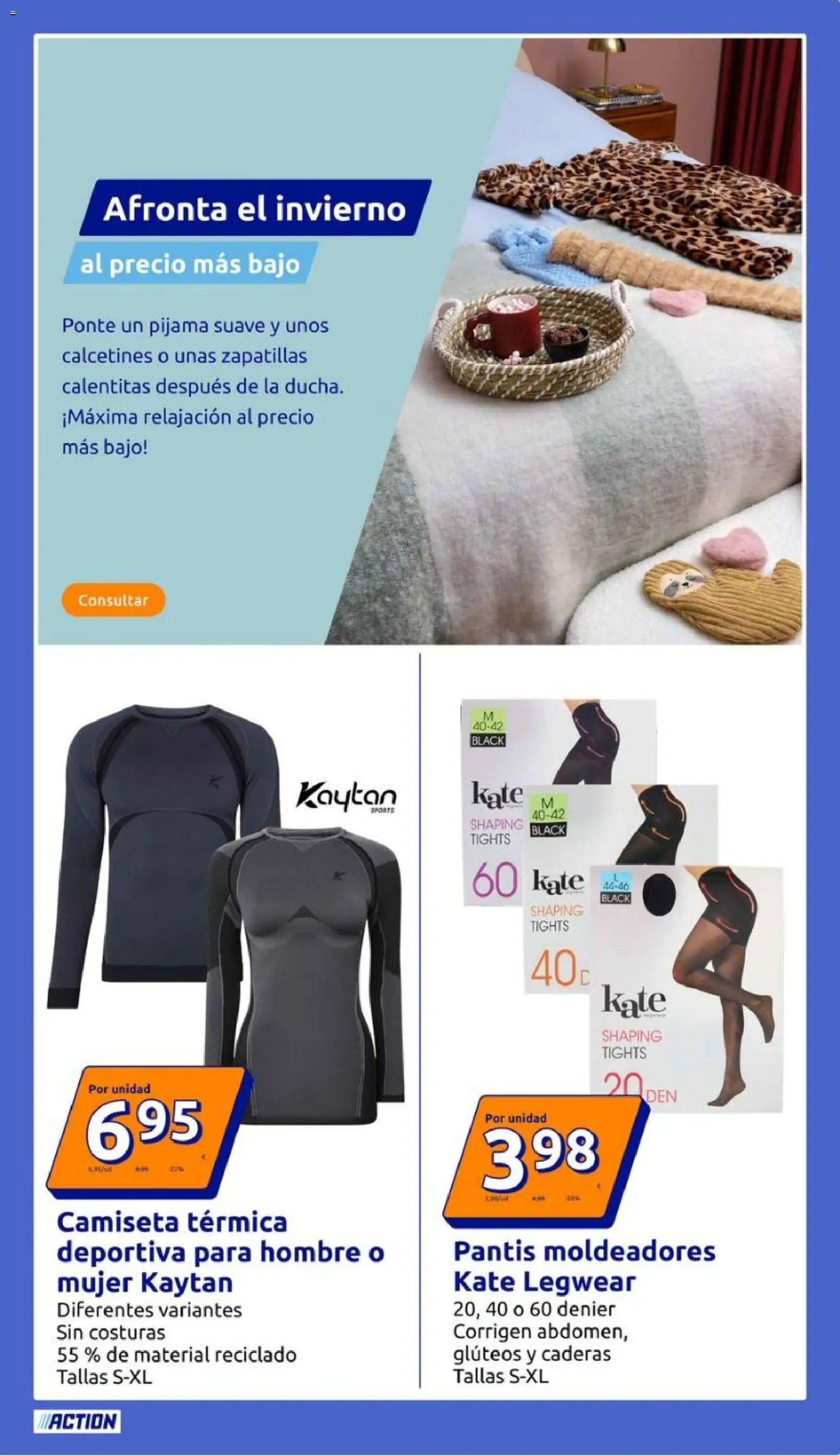 Action - Action ES week 50 2025 │ válido desde el 10.12.2025 | Página: 19 | Productos: Pijama, Zapatillas