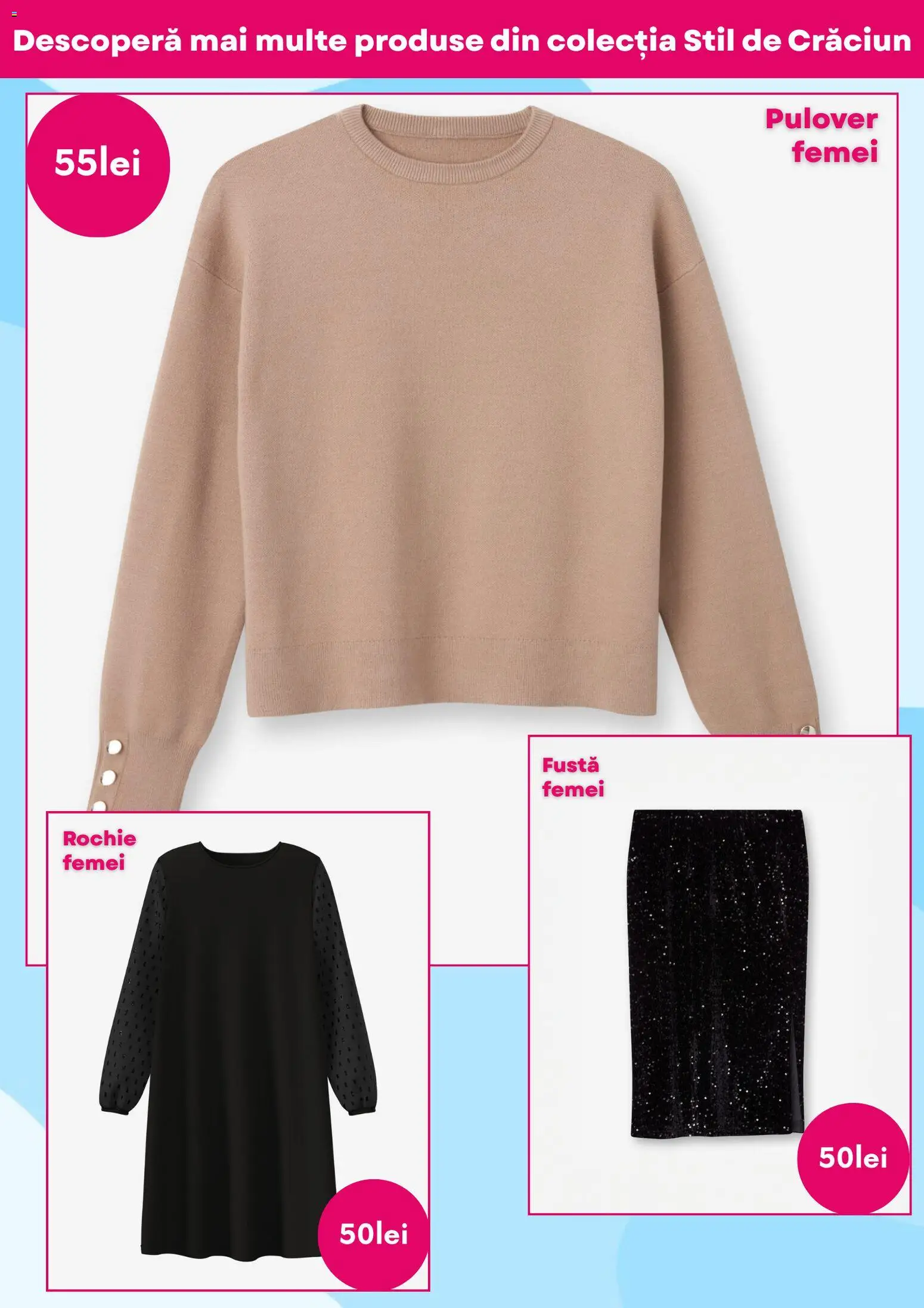 Noul catalog Pepco – valabil de la 20.11.2025 | Pagină: 10 | Produse: Rochie, Pulover