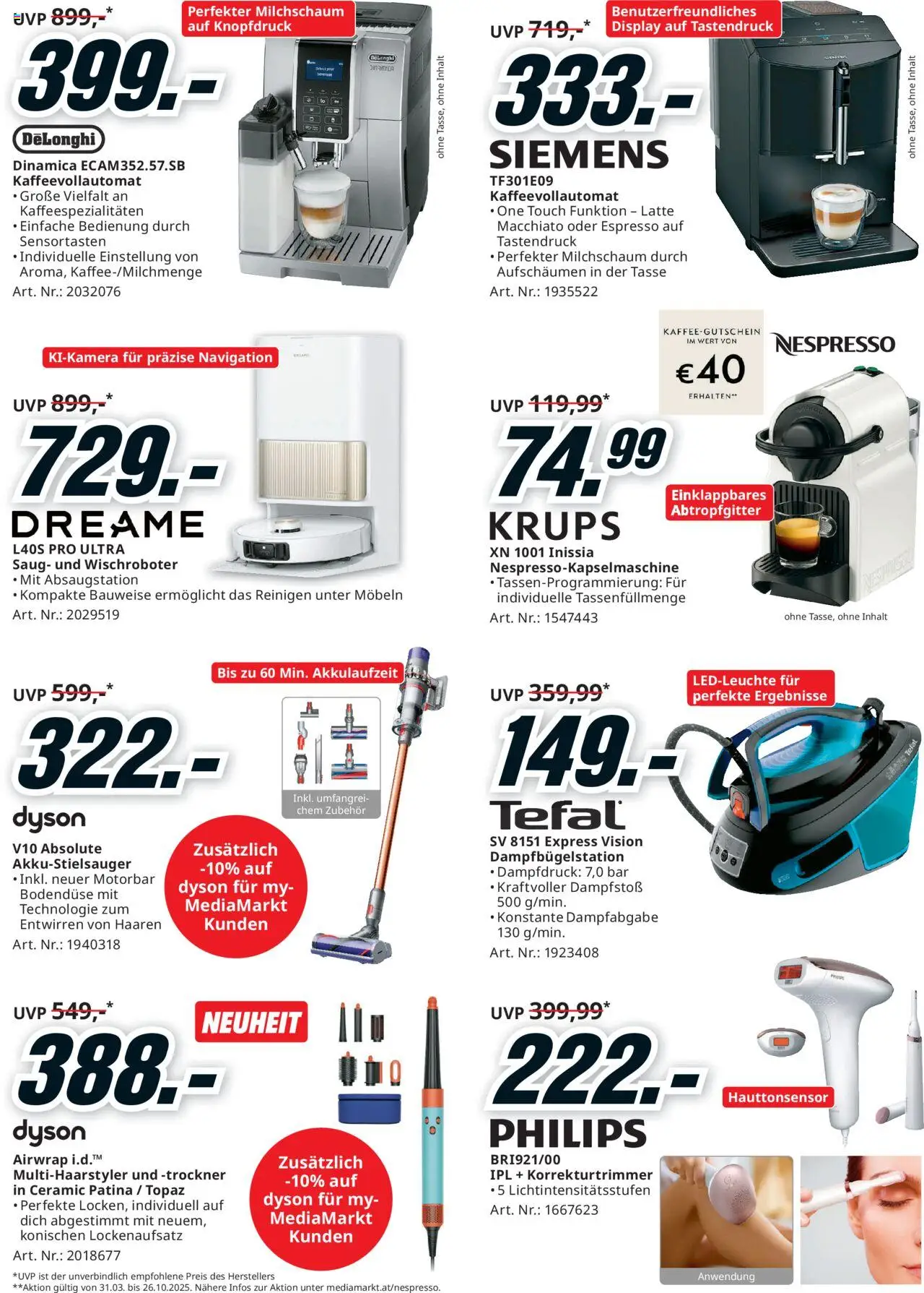 Media Markt Sommer-Finale gültig ab 27.08.2025 | Seite: 5 | Produkte: Trockner, Navigation