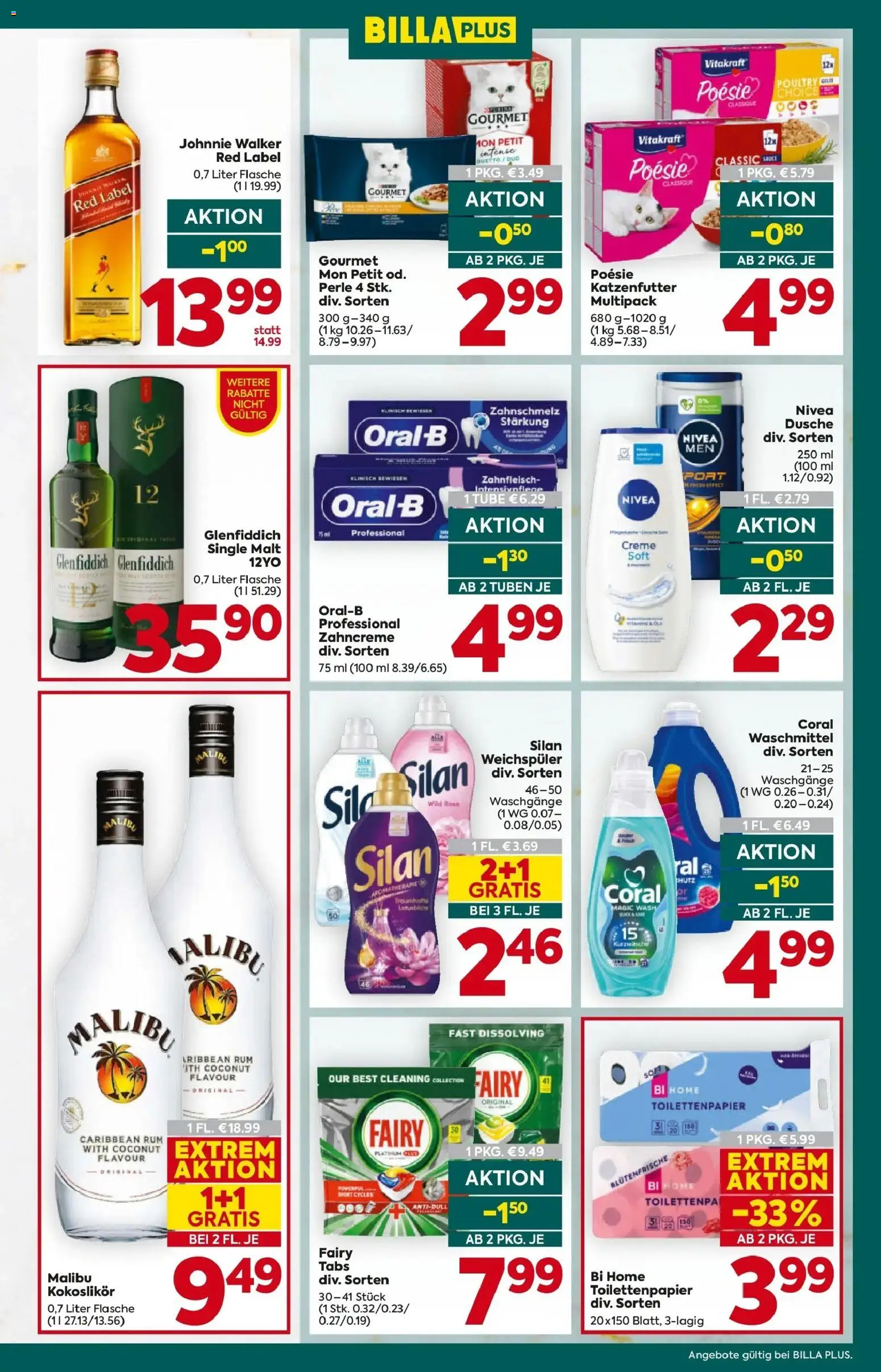 Billa Plus Flugblatt - Burgenland gültig ab 23.04.2026 | Seite: 15 | Produkte: Dusche, Creme, Weichspüler, Waschmittel