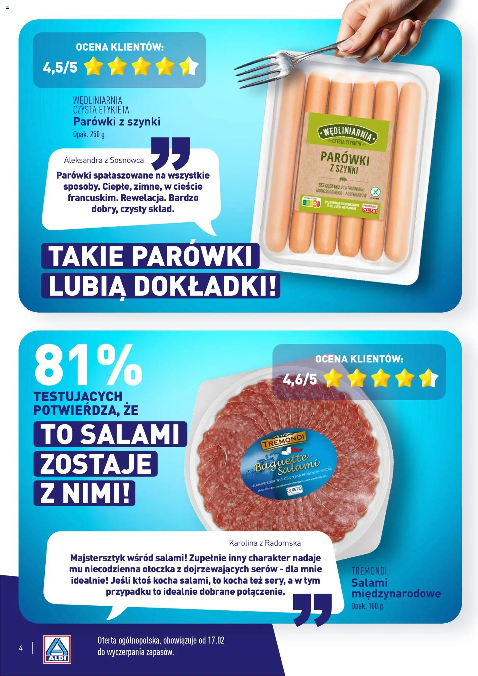 Aldi Polsko leták - Rozsmakuj się w polecanych produktach od 23.02.2026 | Strana: 4