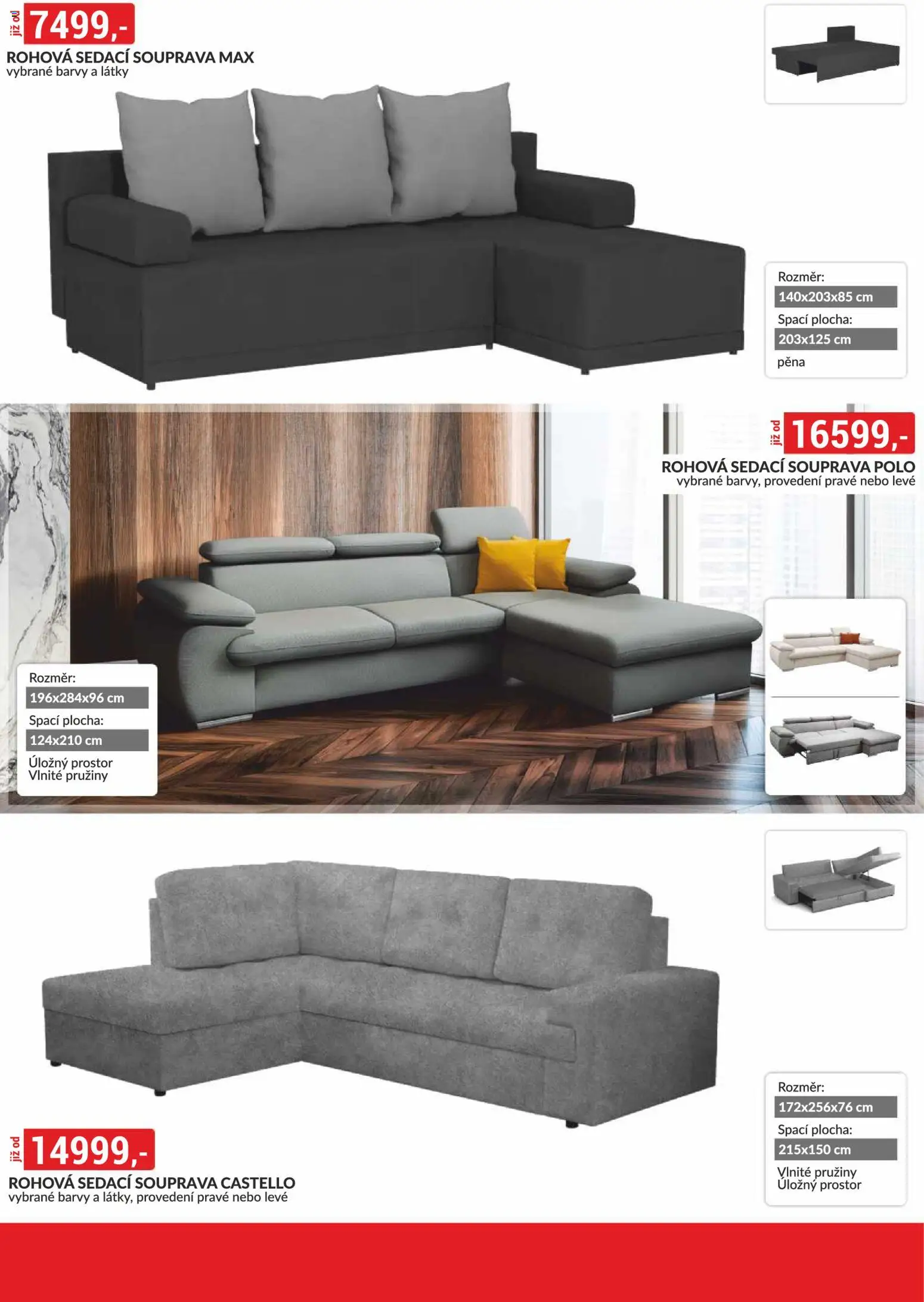 BAUMAX leták - Zařiďte si bydlení podle sebe od 01.03.2026 | Strana: 19 | Produkty: Sedací souprava, Barvy