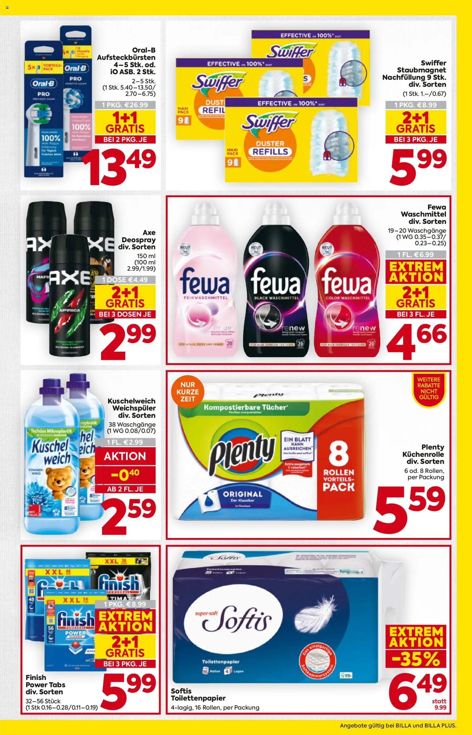 Billa Flugblatt - Burgenland gültig ab 16.04.2026 | Seite: 15 | Produkte: Weichspüler, Waschmittel