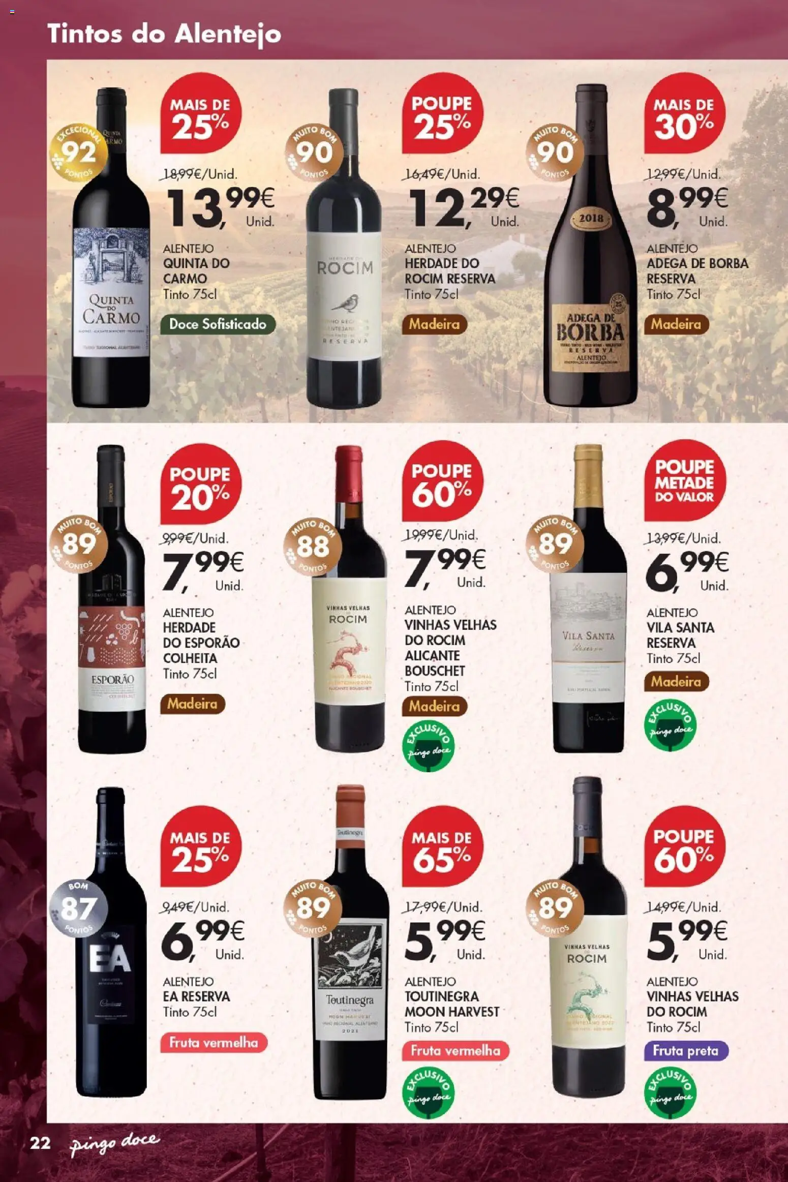 Pingo Doce - Vinhos e Sabores de Portugal Grandes │ válido de 13.01.2026 | Página: 22