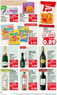 Kaufland prospekt Weißwasser	 - gültig ab dem 27.07.2025 | Seite: 41 | Produkte: Furst von metternich, Sekt, Rotwein trocken, Merlot