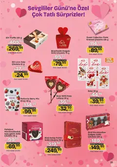 12.02.2026 tarihinden itibaren geçerli olan Migros kataloğu önizlemesi | Sayfa: 53 | Ürünler: Fıstık, Çikolata, Fındık