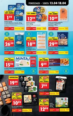 Náhled letáku Biedronka Polsko leták od 13.04.2026 | Strana: 41 | Produkty: Mango, Losos, Filet, Karty