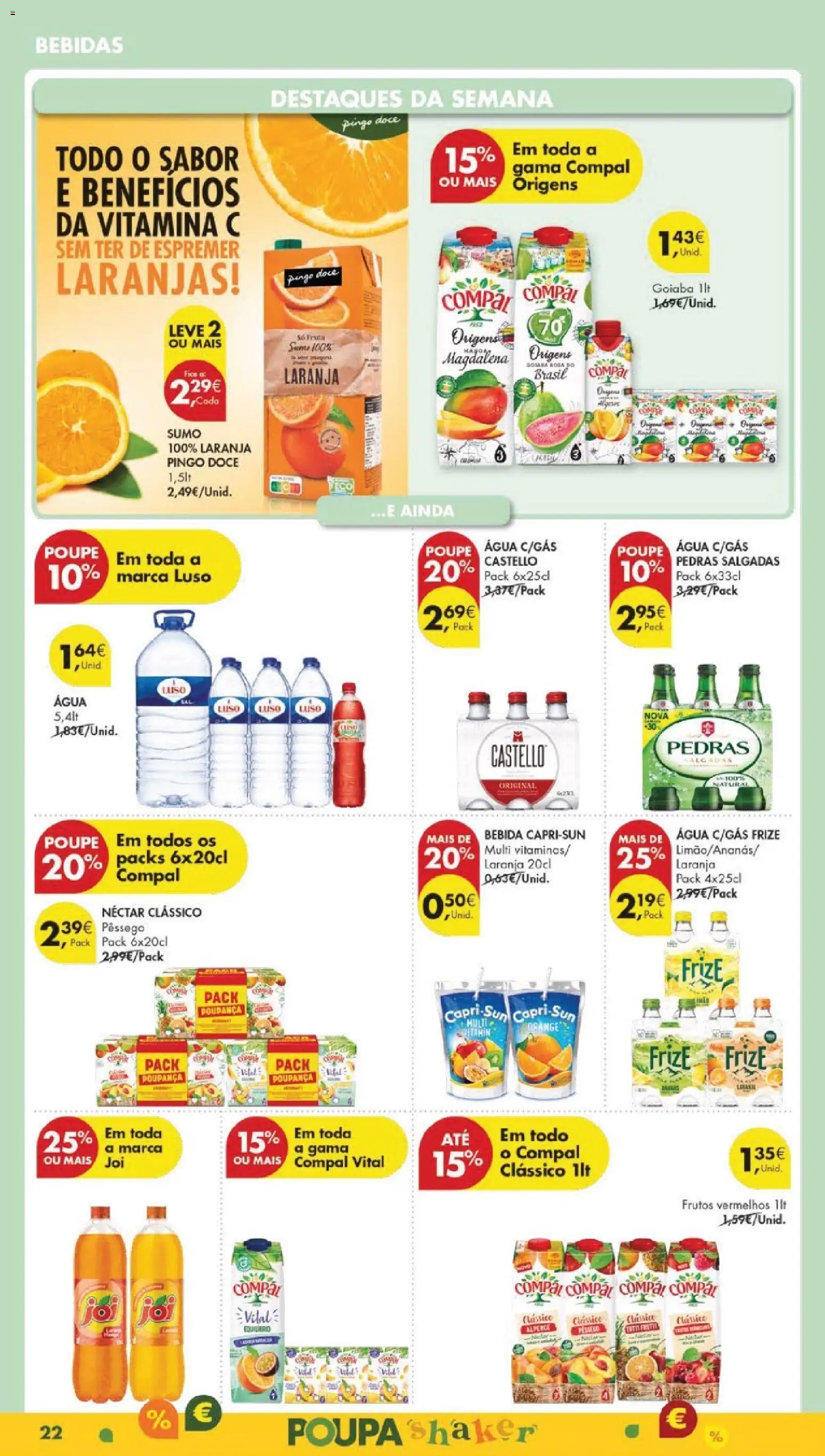 Pingo Doce folheto │ válido de 24.02.2026 | Página: 24 | Produtos: Sumo, Laranjas, Vitamina c, Bebida