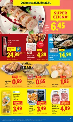 Dobro Buđola ili slanina XXL, 250 g Narezak - Pregled kataloga iz trgovine Lidl, vrijedi od 17.11.2025 | Stranica: 89