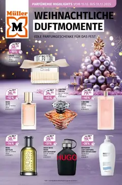 Müller - Weihnachtliche Duftmomente ab 15.12.2025 gültig