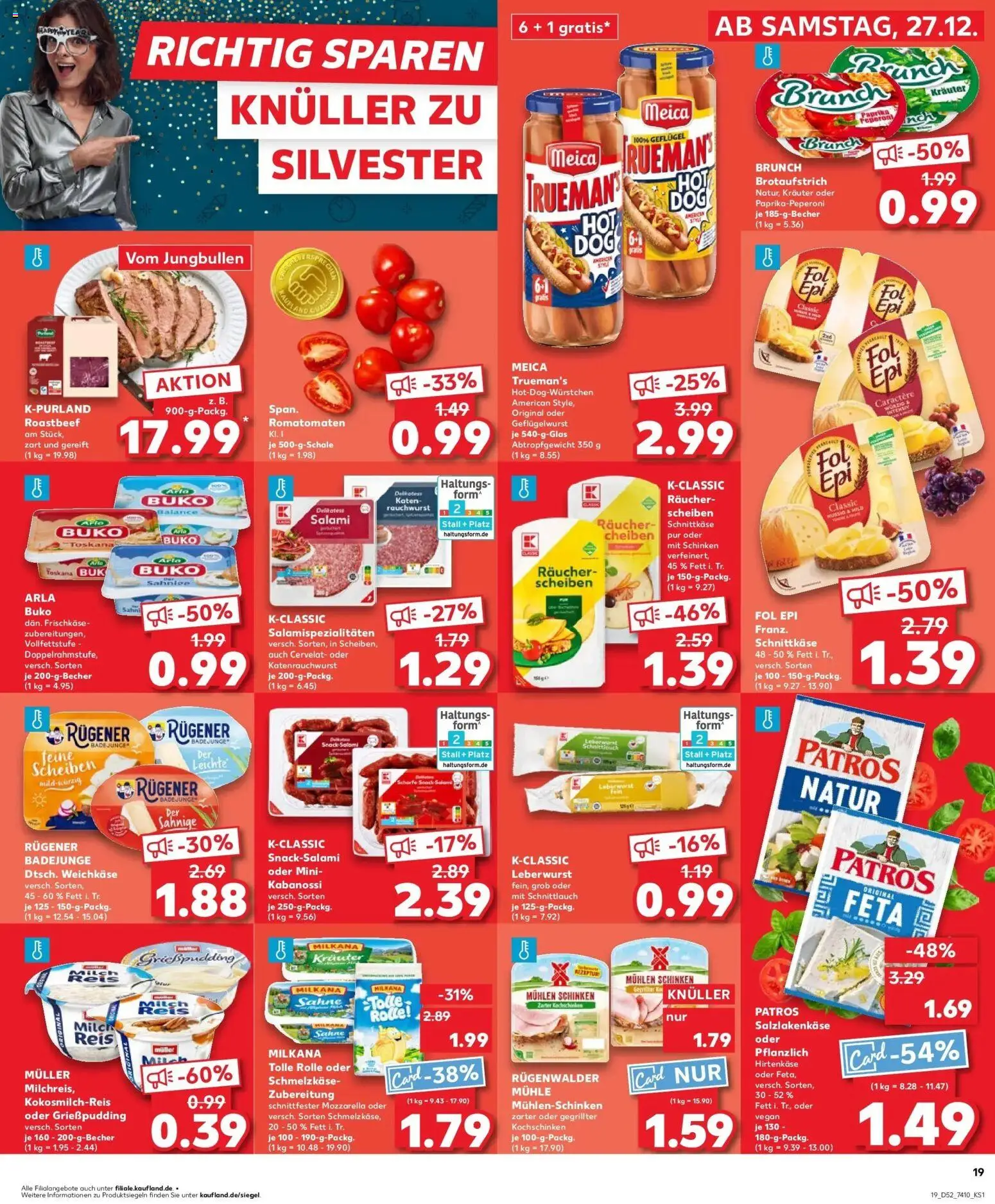 Kaufland prospekt Hamburg	 – gültig ab 28.12.2025 | Seite: 19 | Produkte: Mühle, Milch, Patros, Arla buko