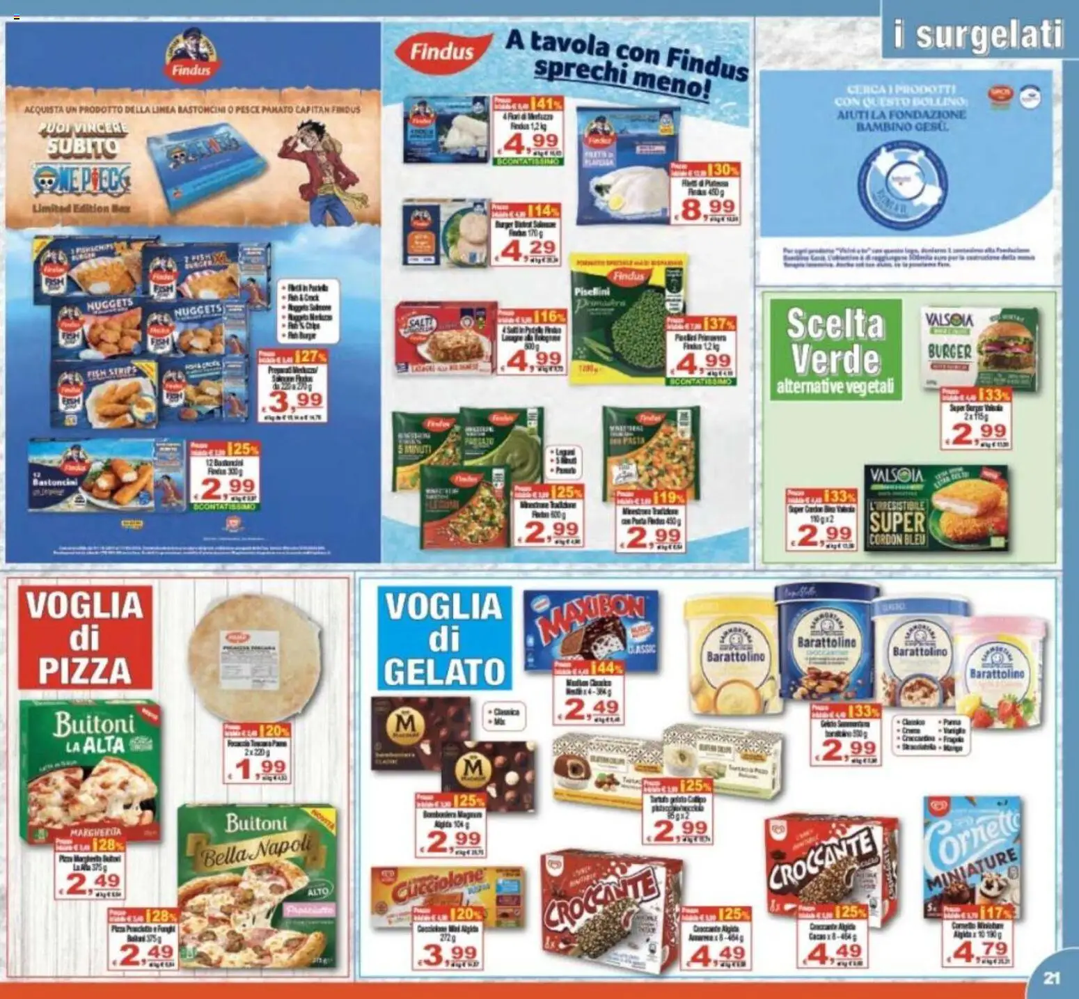 Volantino CTS del 16.12.2025 | Pagina: 21 | Prodotti: Pizza, Pesce, Nuggets, Presa