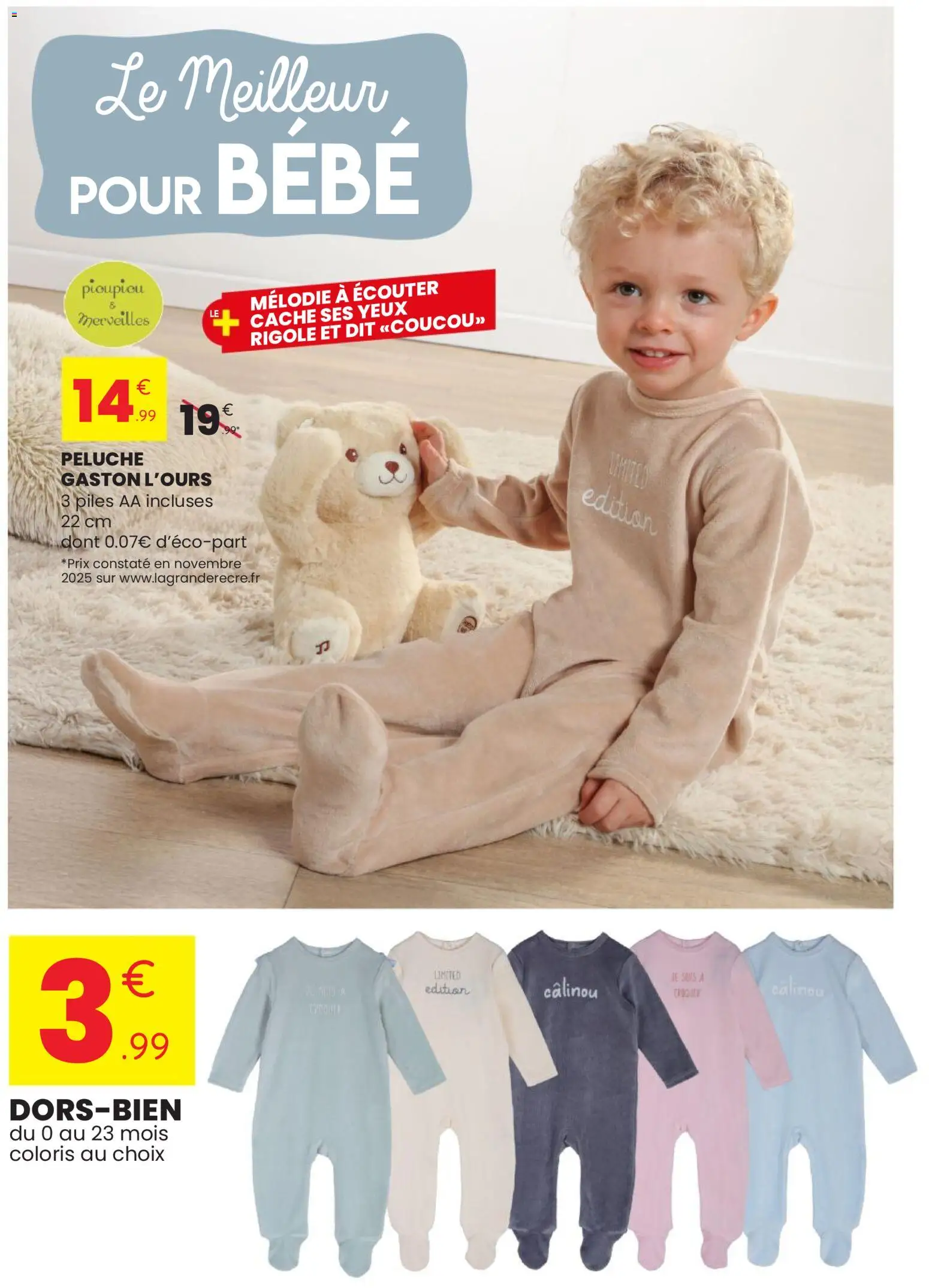 {H1} | Page: 12 | Produits: Peluche, Piles