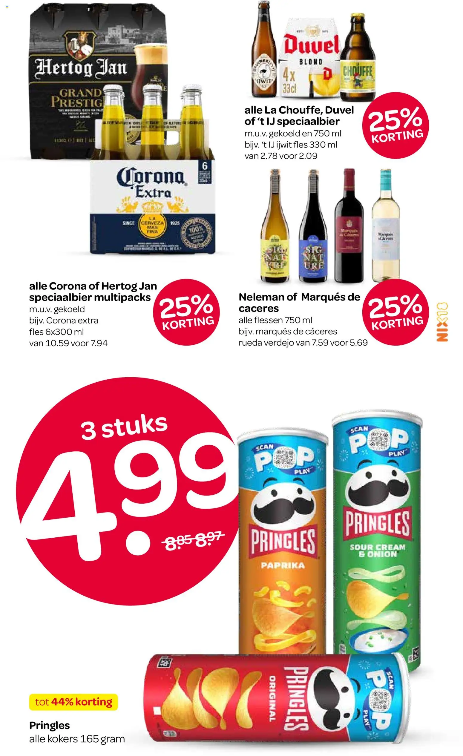 {H1} | Pagina: 12 | Producten: Fles, Kész piskótalap, Pringles, La