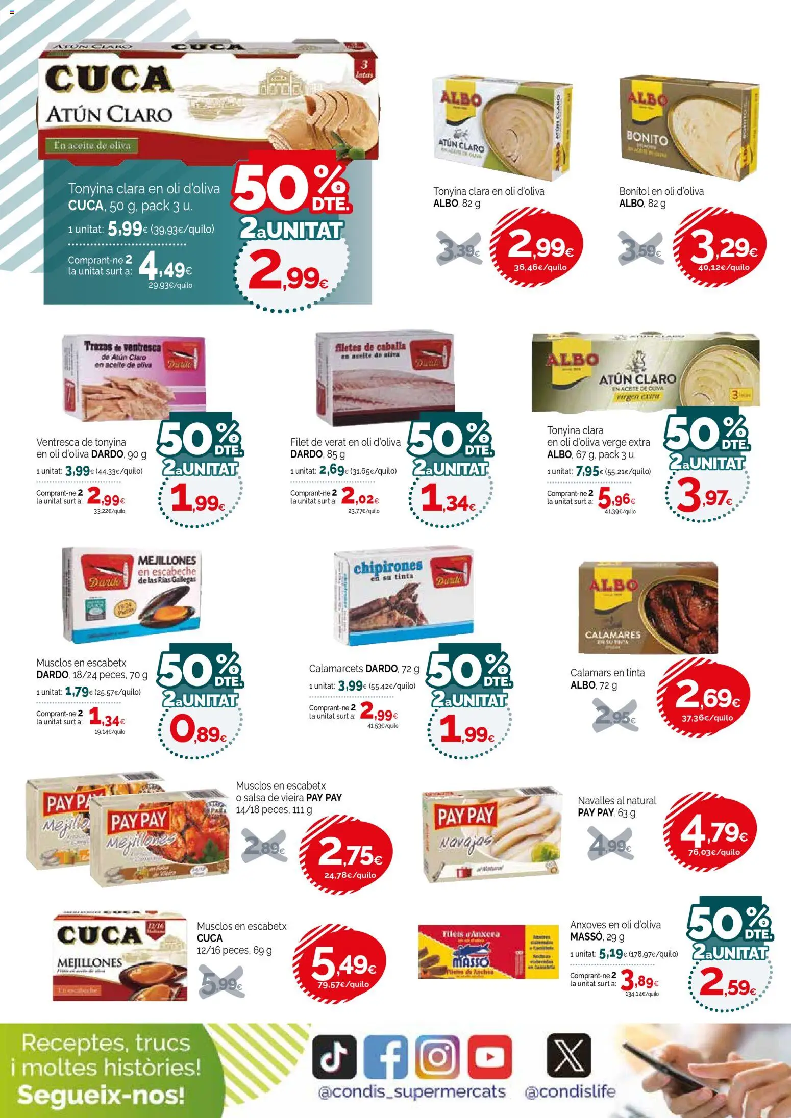 Condis - Black Friday │ válido desde el 19.11.2025 | Página: 16 | Productos: Aceite, Aceite de oliva, Σταθμός εργασίας, Atún claro