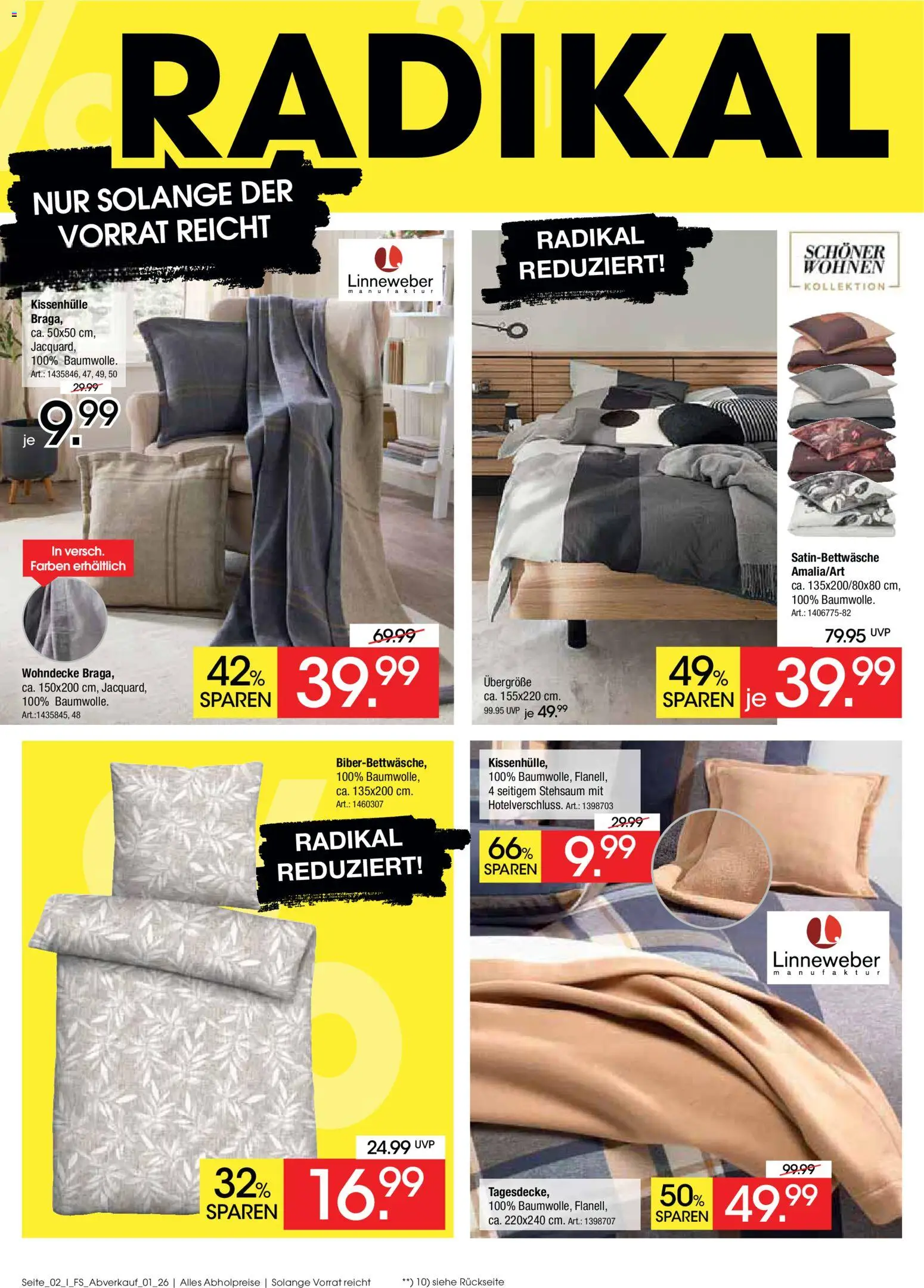 Zurbrüggen Abverkauf Fachsortimente – gültig ab 16.03.2026 | Seite: 2