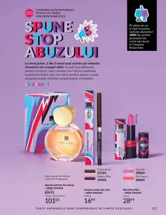 Ofertele Avon valabile de la 01.03.2026 | Pagină: 125 | Produse: Apă de parfum, Parfum, Ruj, Apă