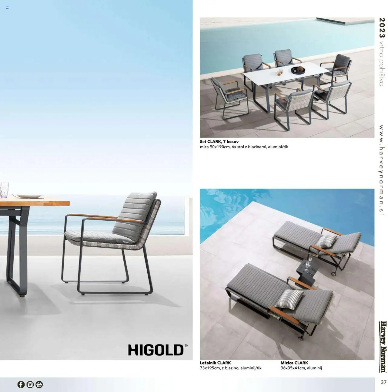 Harvey Norman - Katalog - Vrtno pohištvo │ velja od 01.03.2023 | Stran: 37