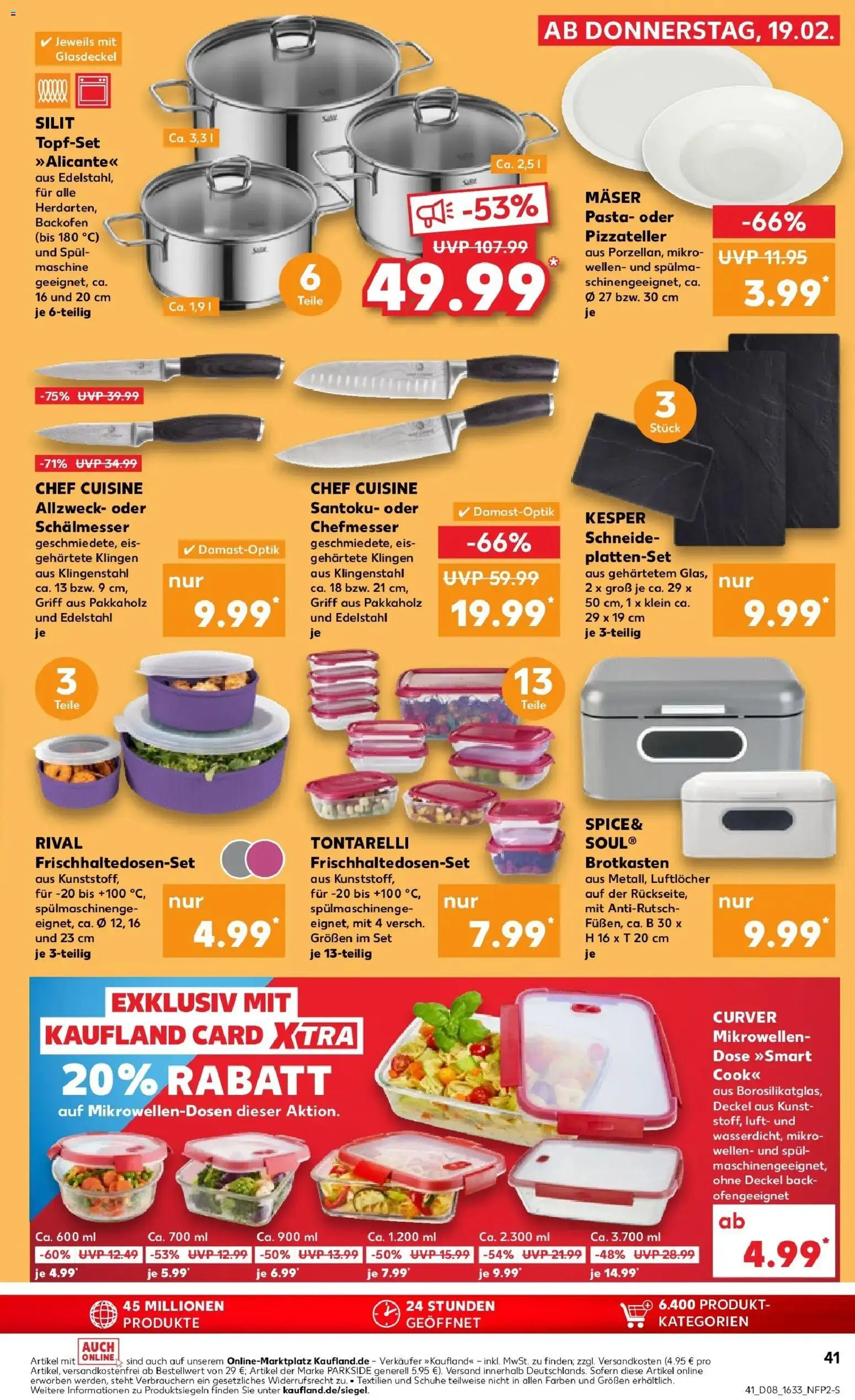 Kaufland prospekt Backnang	 – gültig ab 19.02.2026 | Seite: 49 | Produkte: Box, Backofen, Pasta, Eis