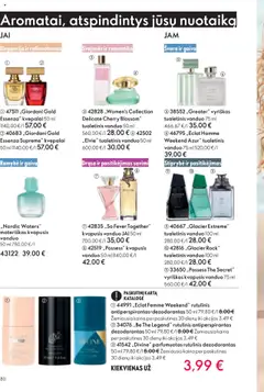 Oriflame leidinys galioja nuo 08.10.2025 | Puslapis: 80 | Prekių: Kvepalai, Tualetinis vanduo, Dezodorantas, Antiperspirantas