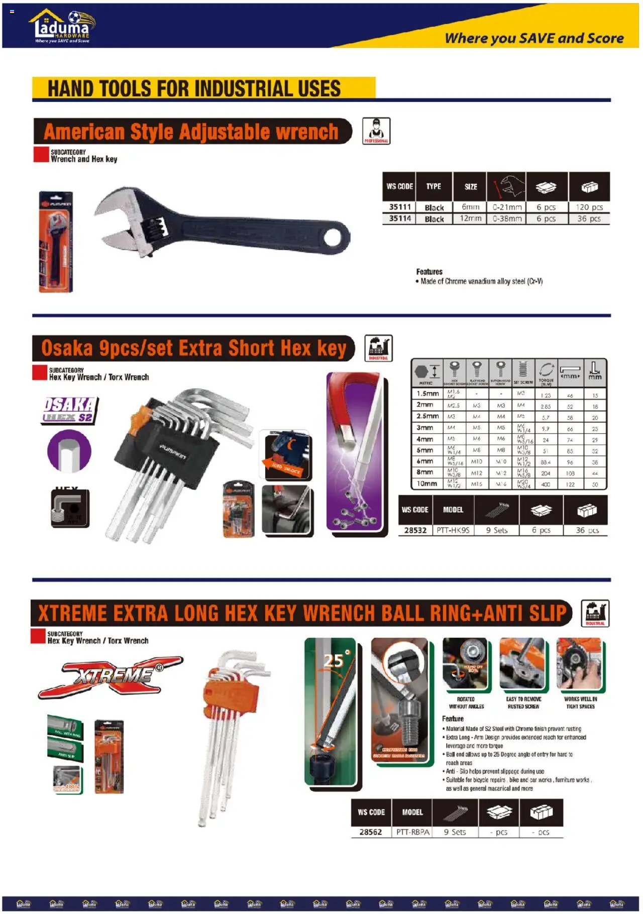 New Laduma Hardware catalogue – valid from 01.06.2024 | Page: 27 | Products: Wrench