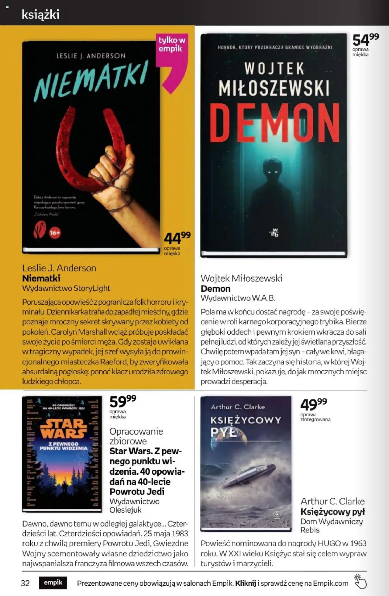Empik promocje od 24.09.2025 | Strona: 32 | Produkty: Książki