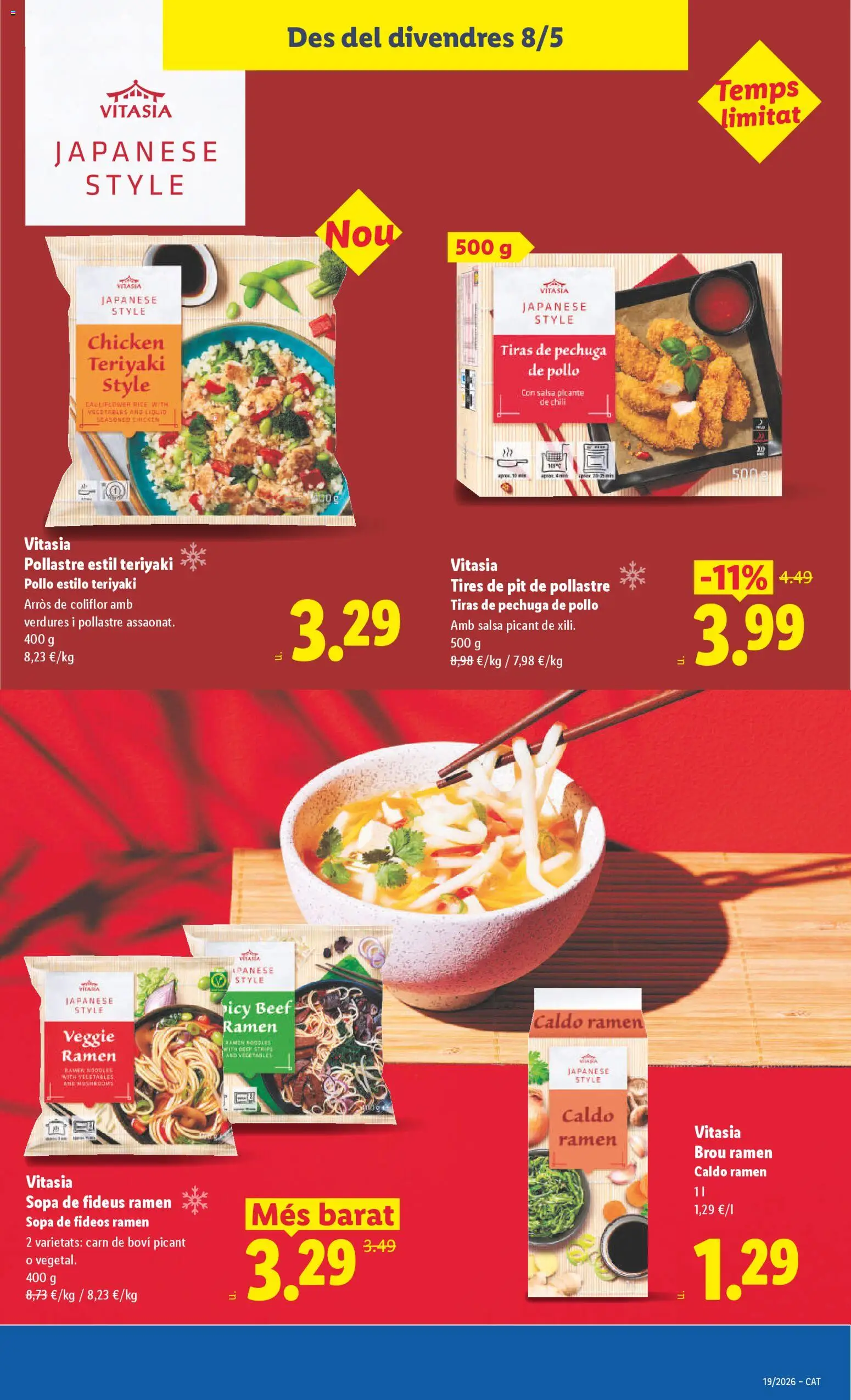 Lidl folleto │ válido desde el 04.05.2026 | Página: 33 | Productos: Fideos