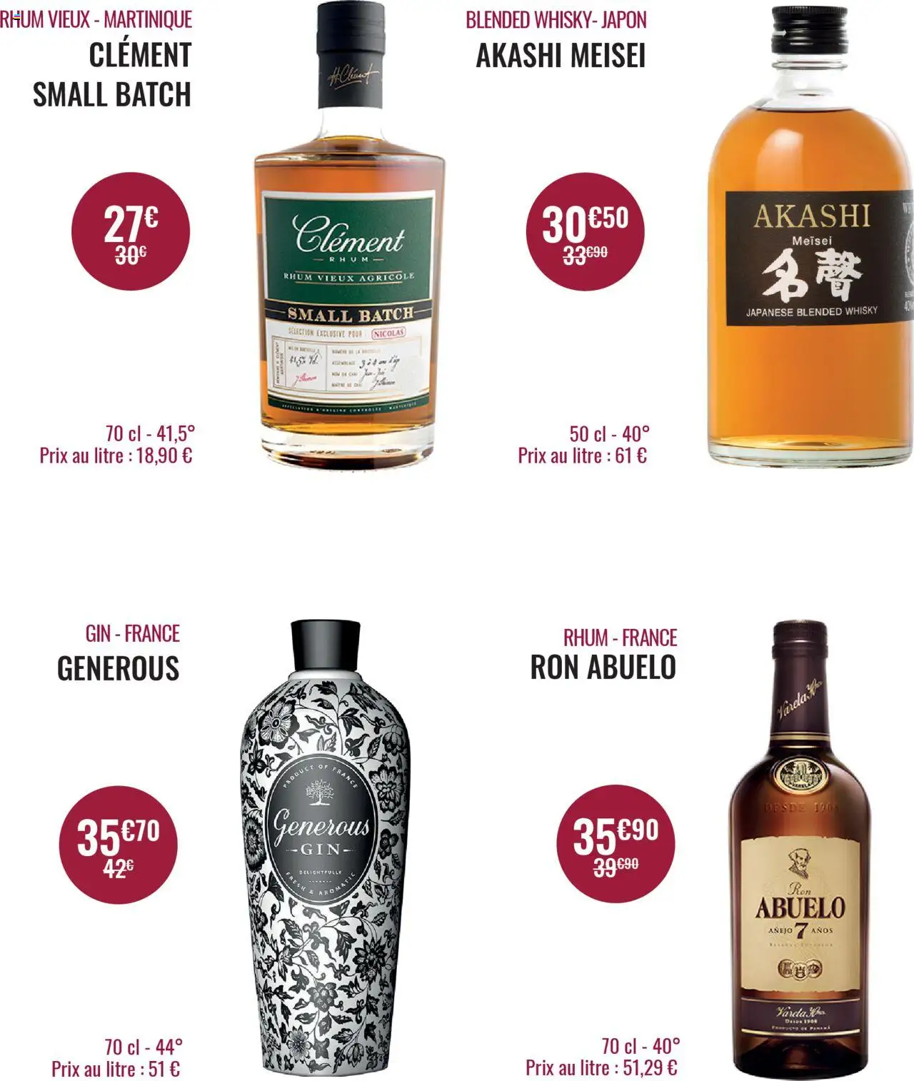  | Page: 29 | Produits: Whisky, Rhum, Gin
