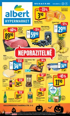 Náhled letáku Albert leták - Hypermarket od 15.10.2025