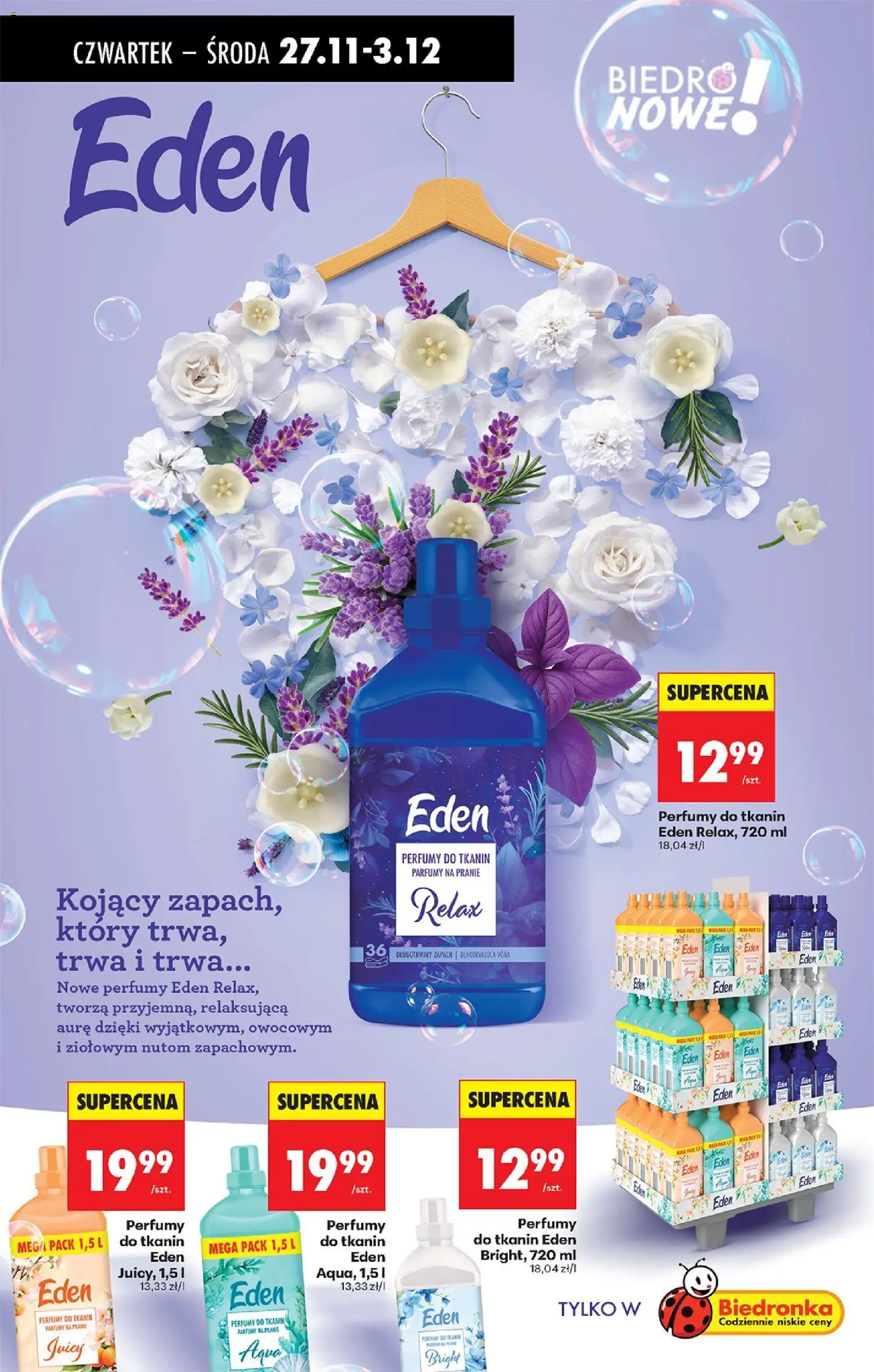 Biedronka Black Friday od 27.11.2025 | Strona: 81 | Produkty: Perfumy, Zapach
