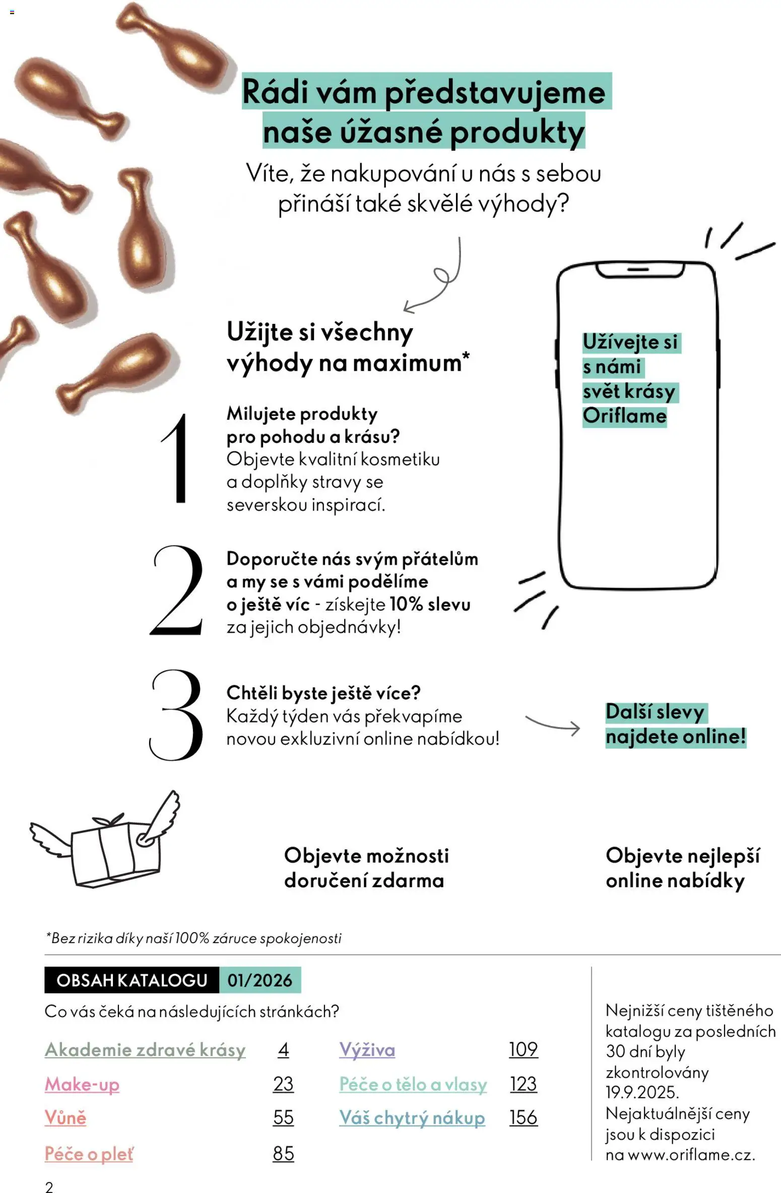 Oriflame katalog č.01/2026 od 30.12.2025 | Strana: 2 | Produkty: Makeup