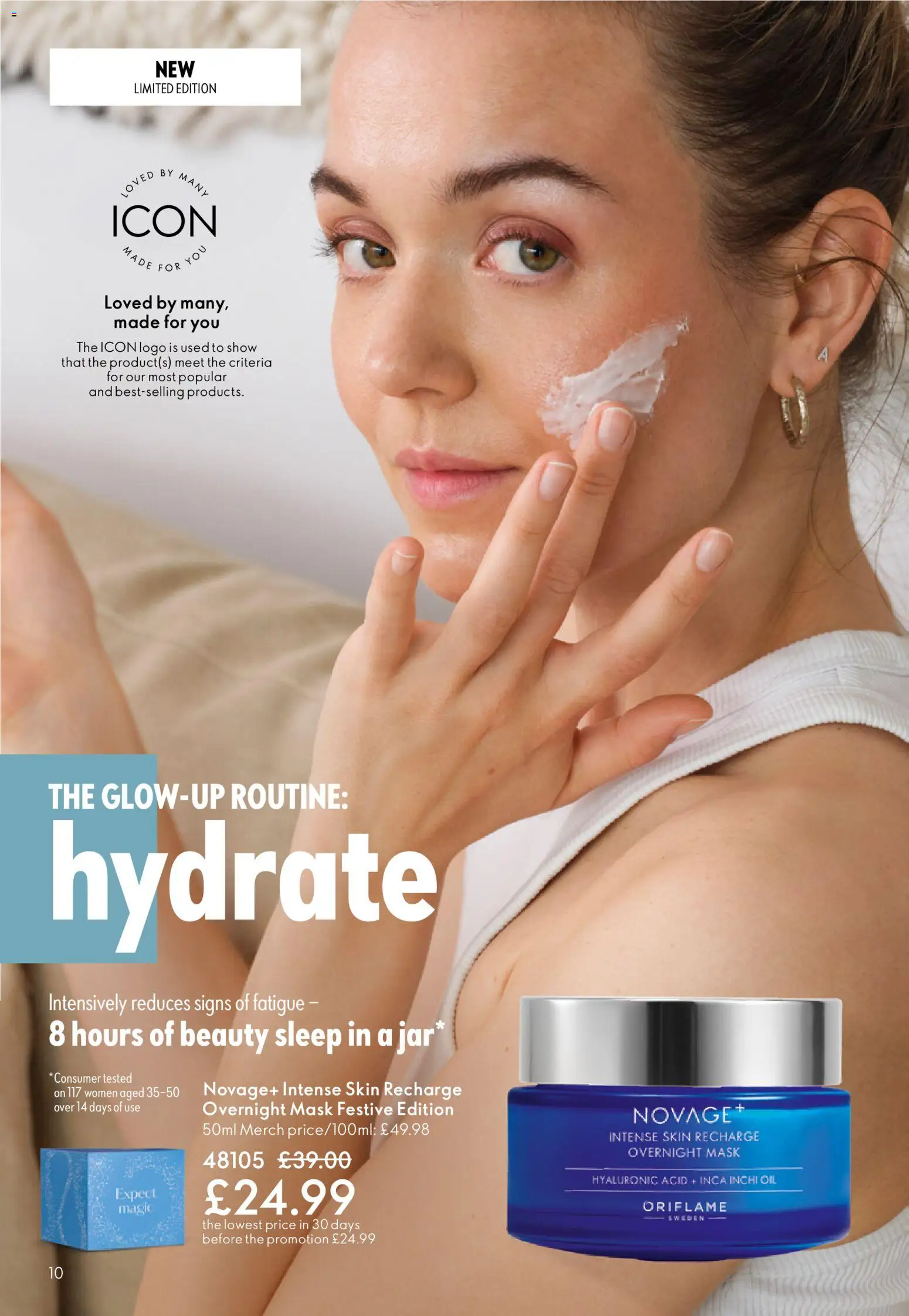 {H1} | Page: 10 | Products: Mask, Oil