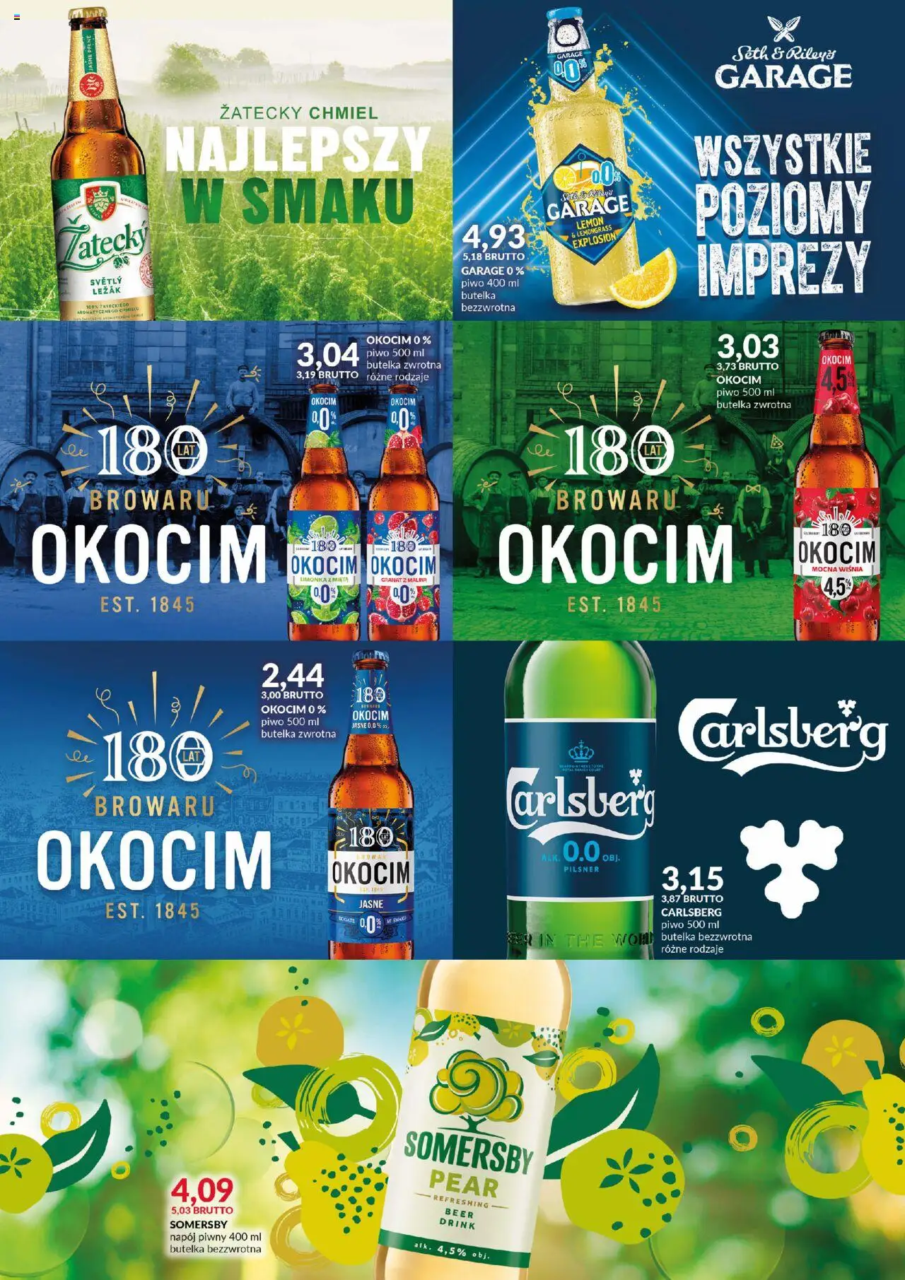 Eurocash Gazetka - Katalog Alkoholowy od 01.06.2025 | Strona: 51 | Produkty: Limonka, Mięta, Ser, Somersby