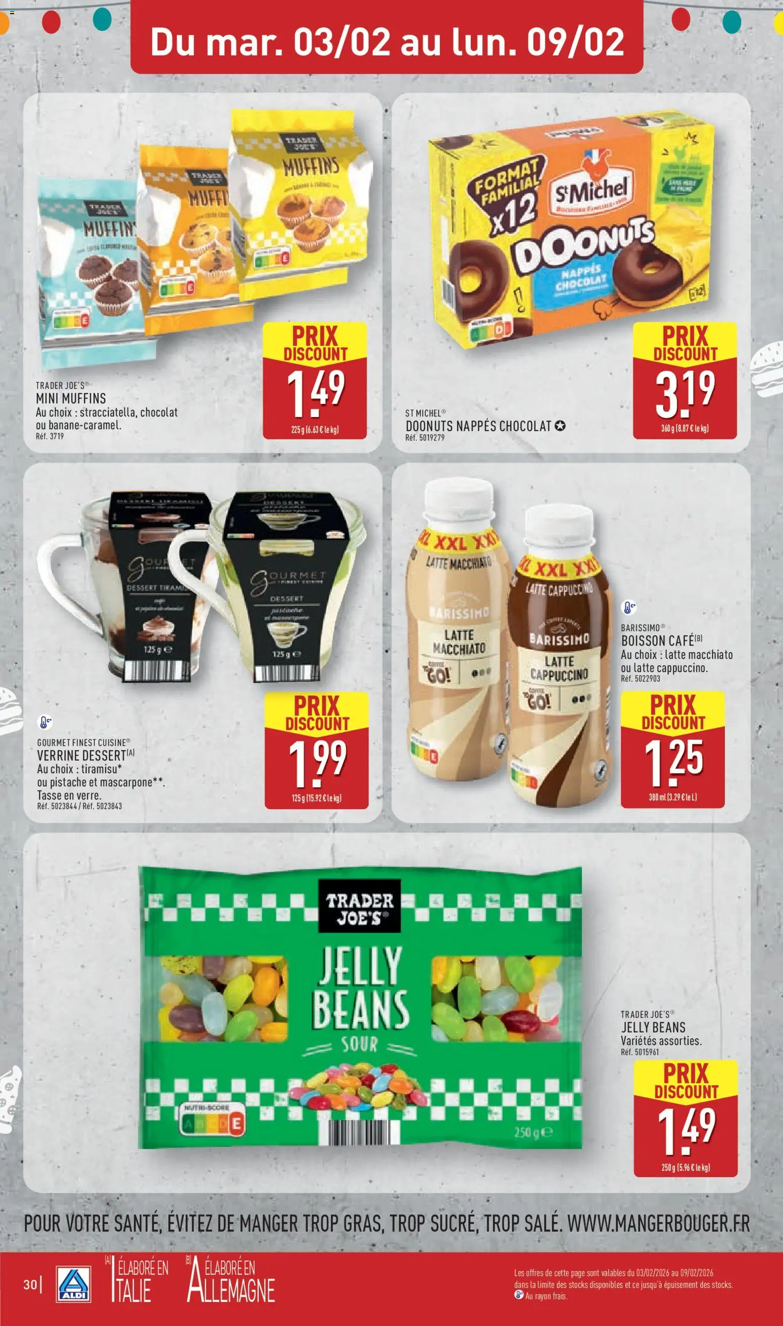 {H1} | Page: 34 | Produits: Orangina, Sel, Coca cola, Amandes