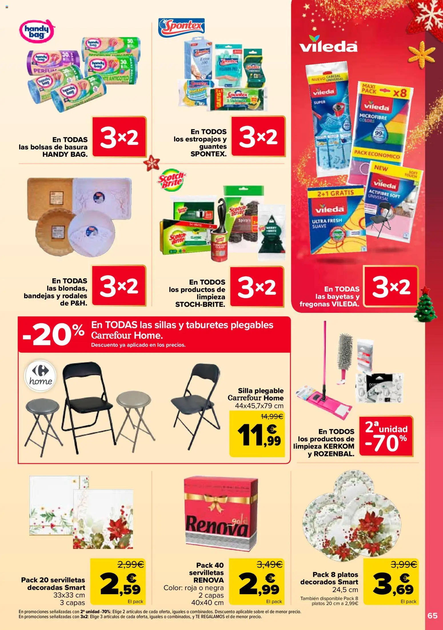 Carrefour folleto │ válido desde el 12.12.2025 | Página: 67 | Productos: Guantes, Té, Silla