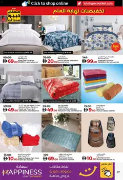 Preview of Lulu Hypermarket - Big 6-Days Sale - Dubai & Northern Emirates valid from 27.12.2025 | Page: 27 | Products: Jääkaappi, Deodorant, Rygsæk, Bourbon