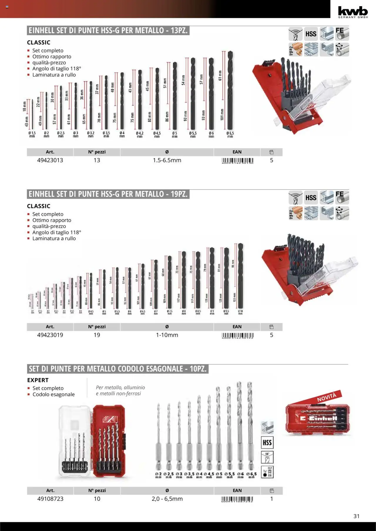 Volantino Einhell del 10.10.2025 | Pagina: 33 | Prodotti: Rullo, Alluminio