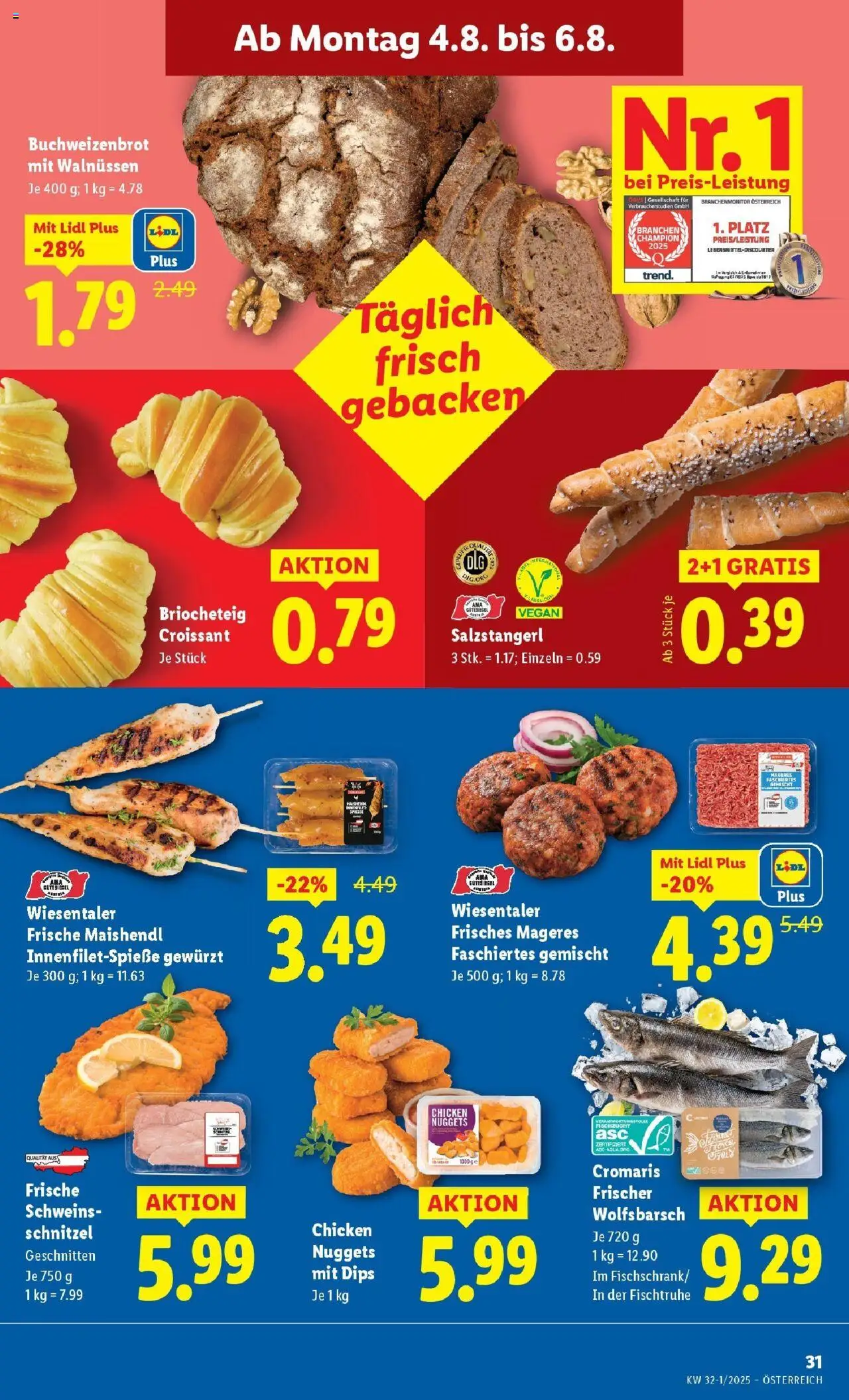 Lidl Flugblatt - Salzburg, Dornbirn, Jenbach gültig ab 31.07.2025 | Seite: 35