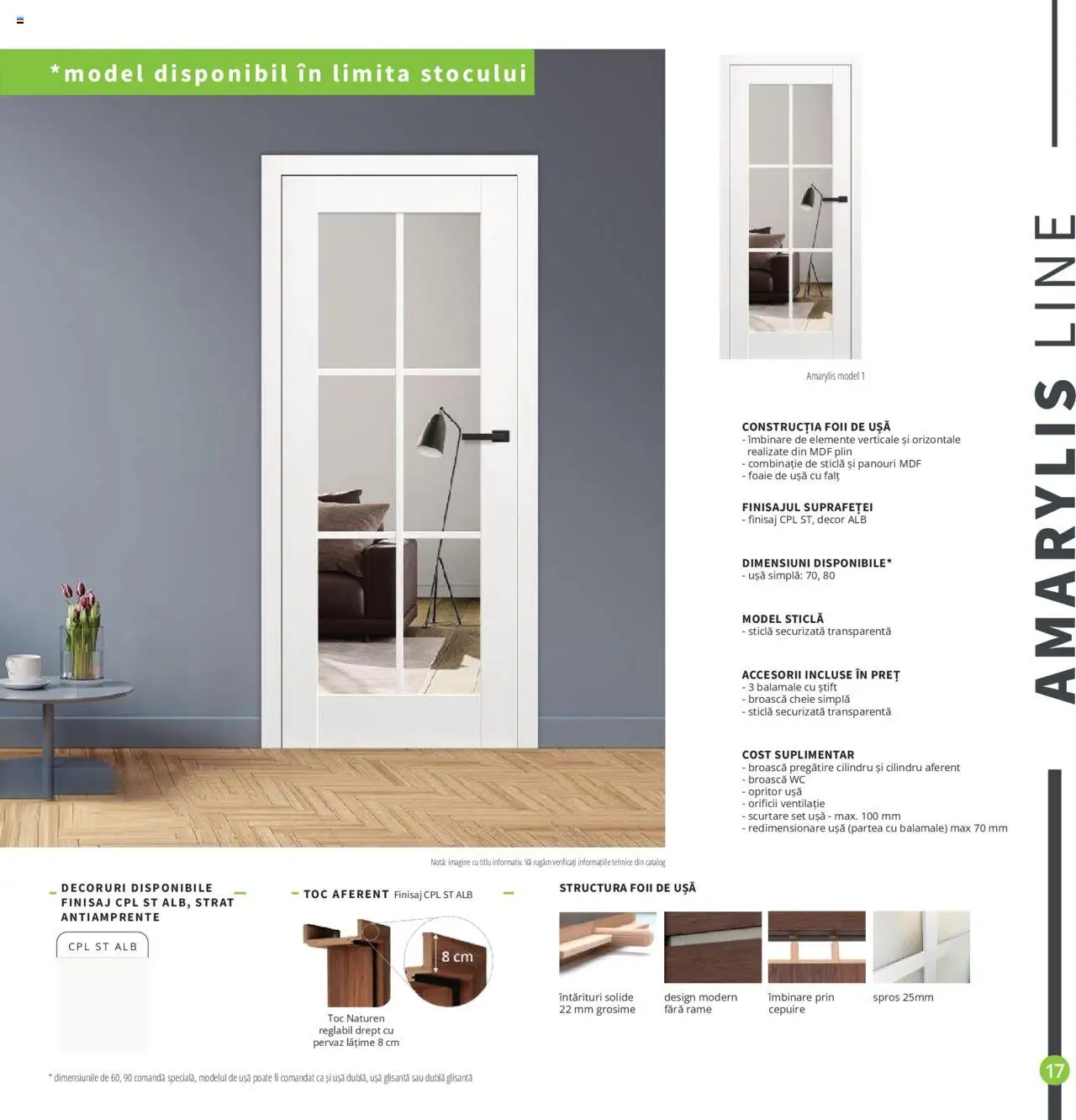 Noul catalog Proges – valabil de la 01.08.2025 | Pagină: 17 | Produse: Ușă