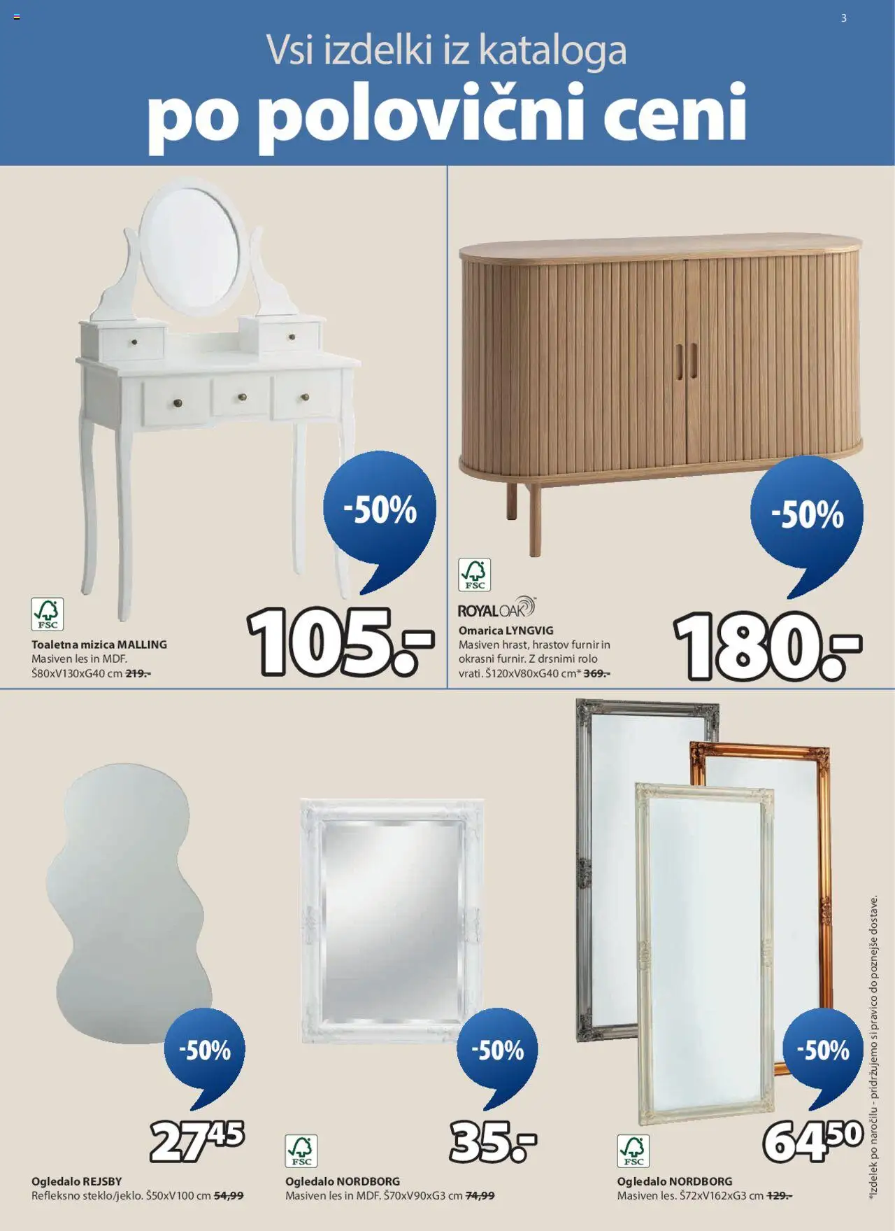 JYSK katalog │ velja od 06.08.2025 | Stran: 3 | Izdelki: Slusalke, Pisalna miza, Furnir, Stol