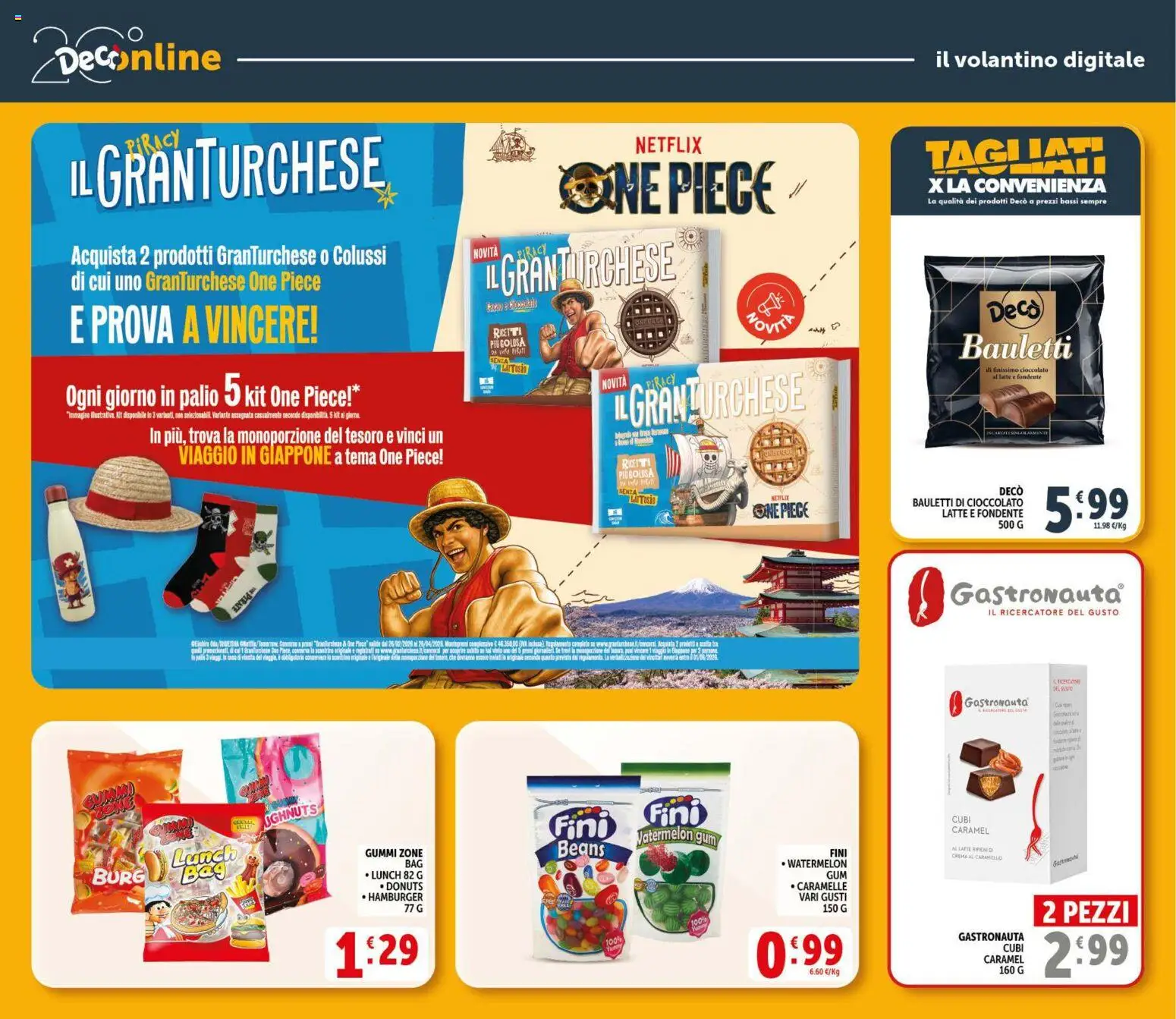 Volantino Decò del 09.04.2026 | Pagina: 27 | Prodotti: Crema, Cioccolato, Caramelle, Hamburger