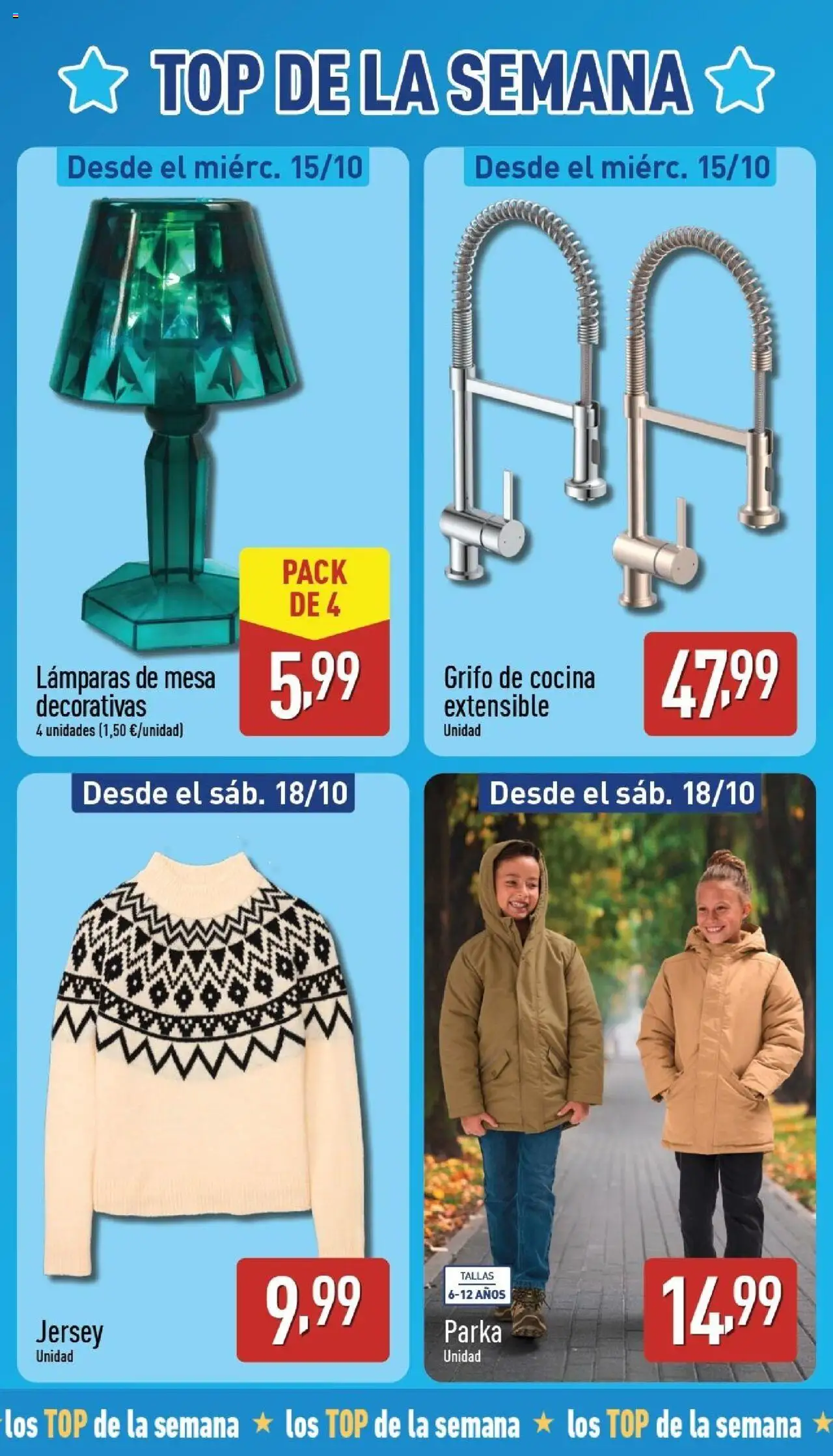 Aldi folleto Canarias │ válido desde el 13.10.2025 | Página: 3 | Productos: Cocina, Mesa, Απορρυπαντικό ρούχων σε σκόνη