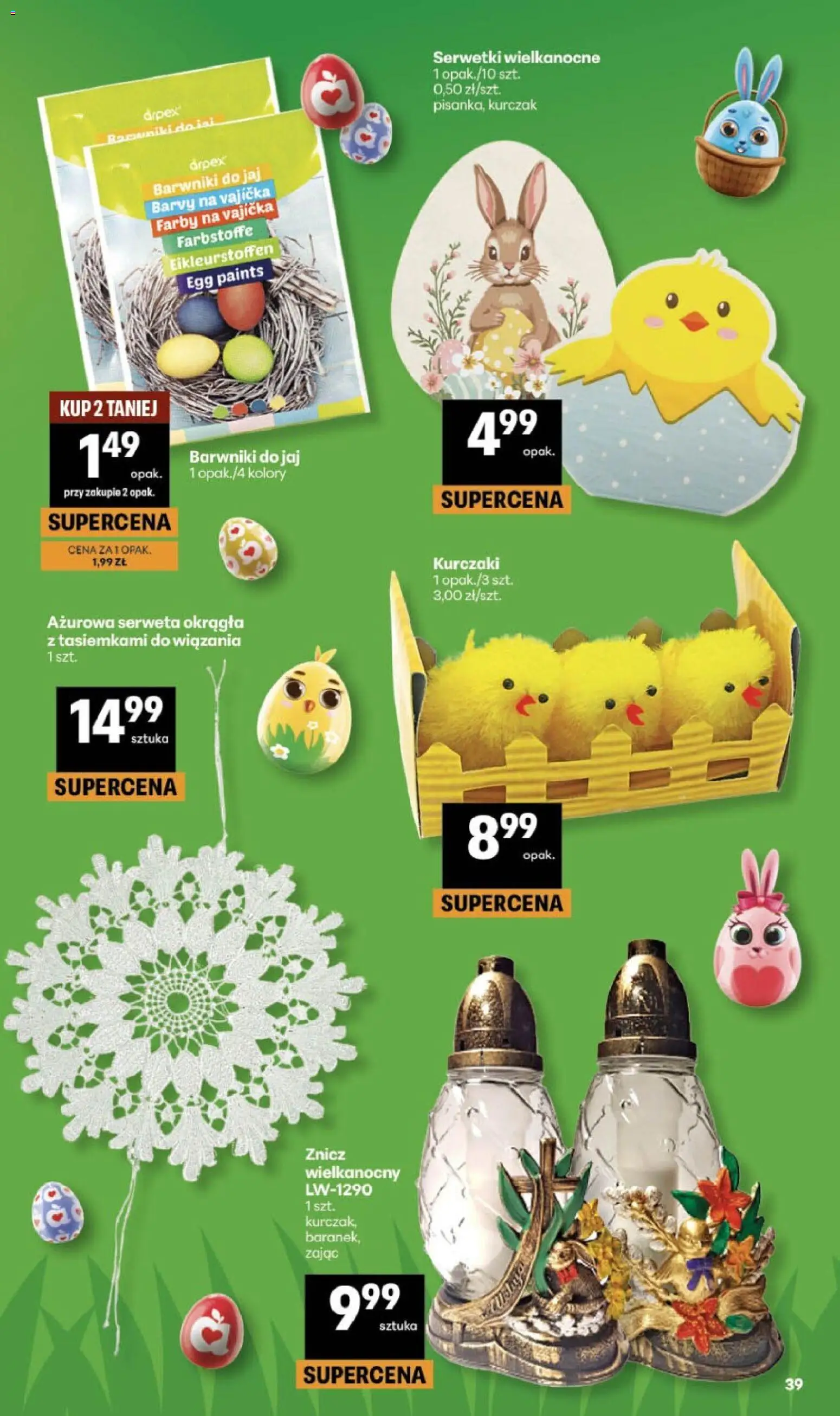 Delikatesy Centrum gazetka od 12.03.2026 | Strona: 39 | Produkty: Kurczak