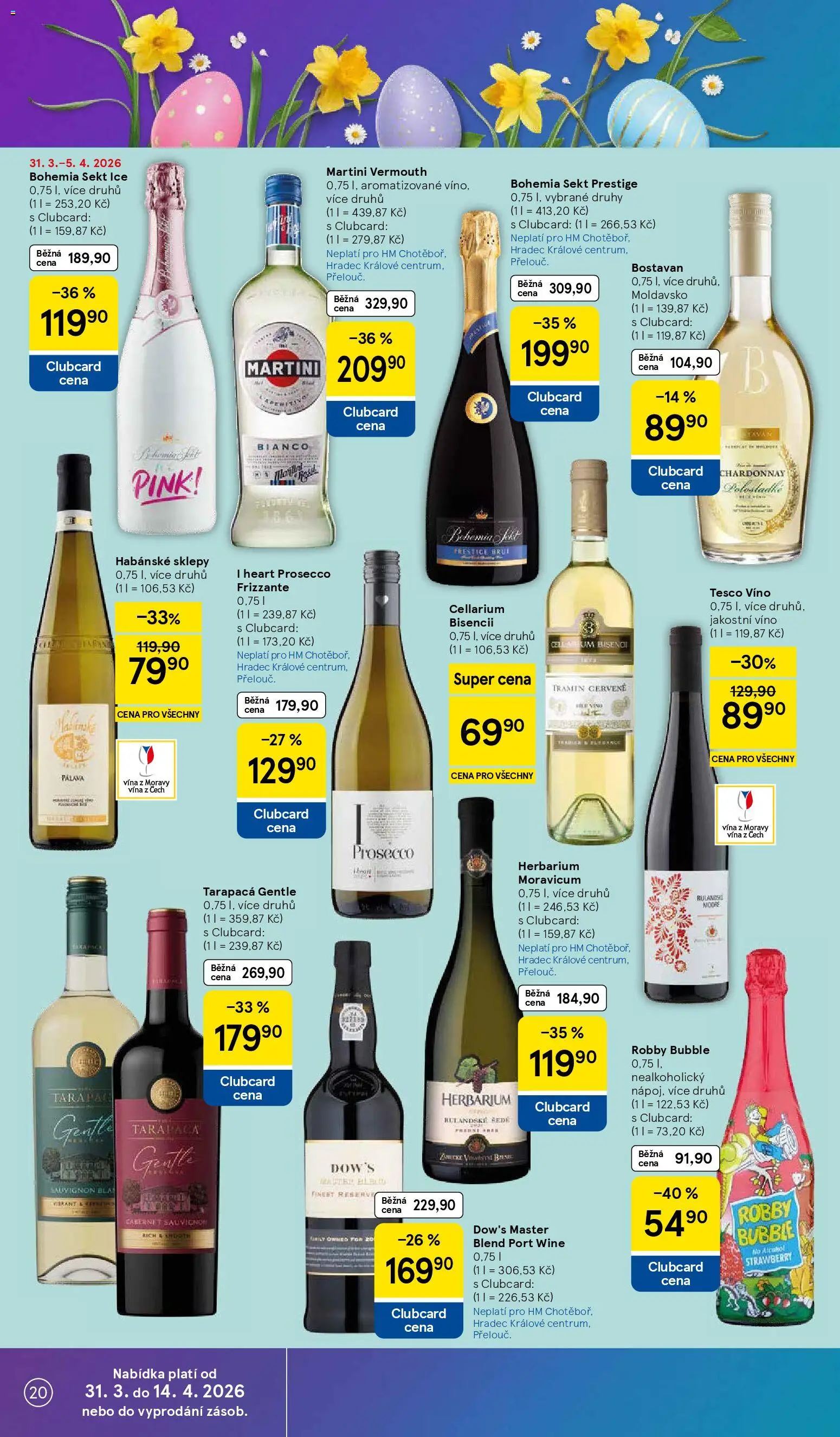 Toto nesmíte zmeškat - aktuální slevy v letáku Tesco 31.03.2026! | Ceská republika