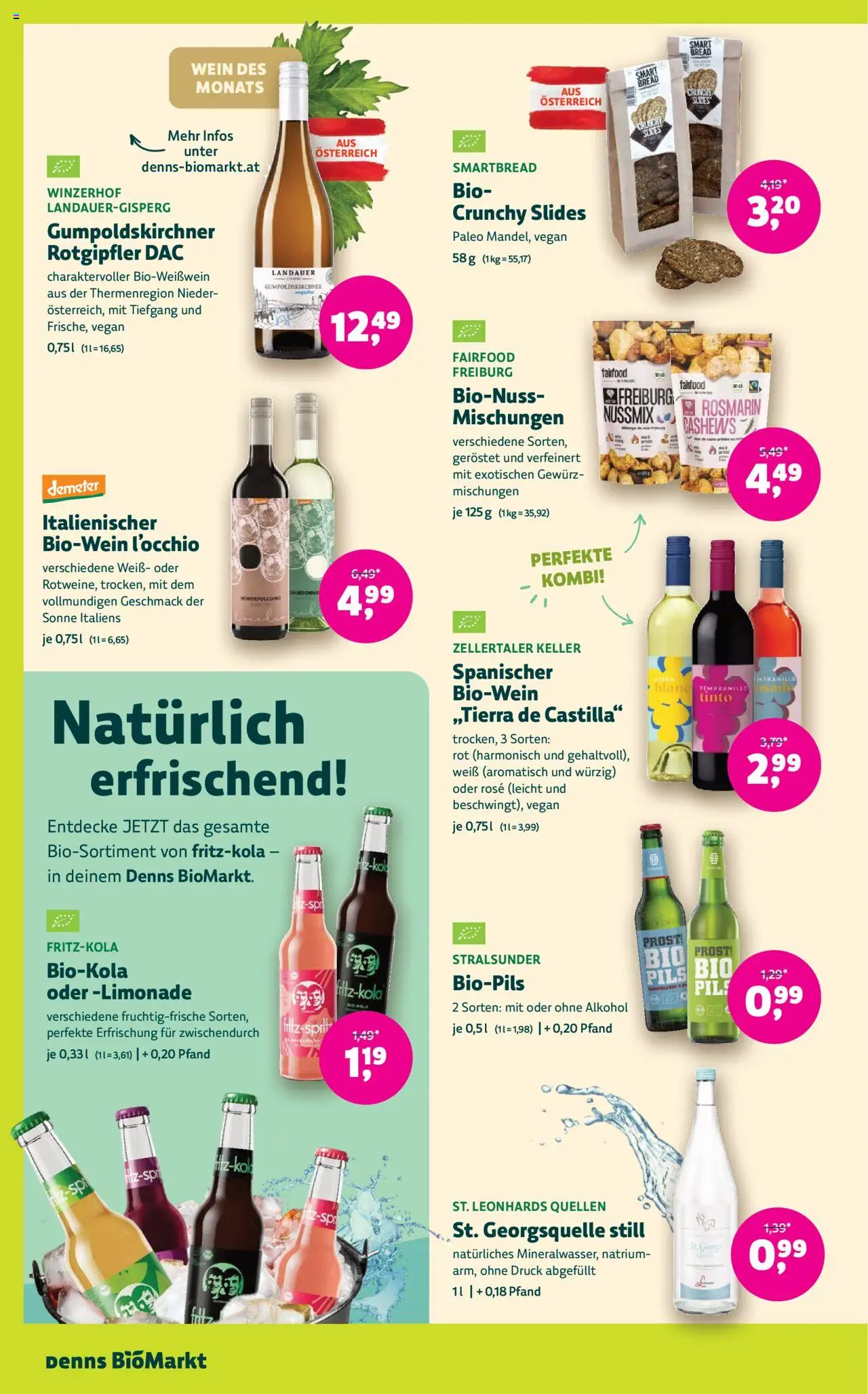 Denns BioMarkt Angebote gültig ab 27.08.2025 | Seite: 10 | Produkte: Wein