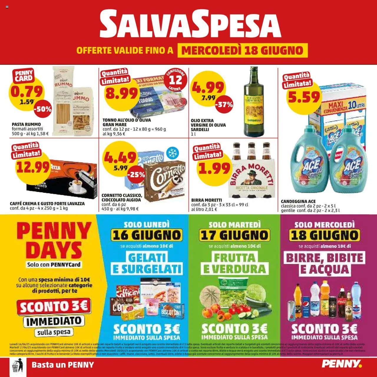 Volantino PENNY del 05.06.2025 | Pagina: 20 | Prodotti: Crema, Cioccolato, Tè, Pasta