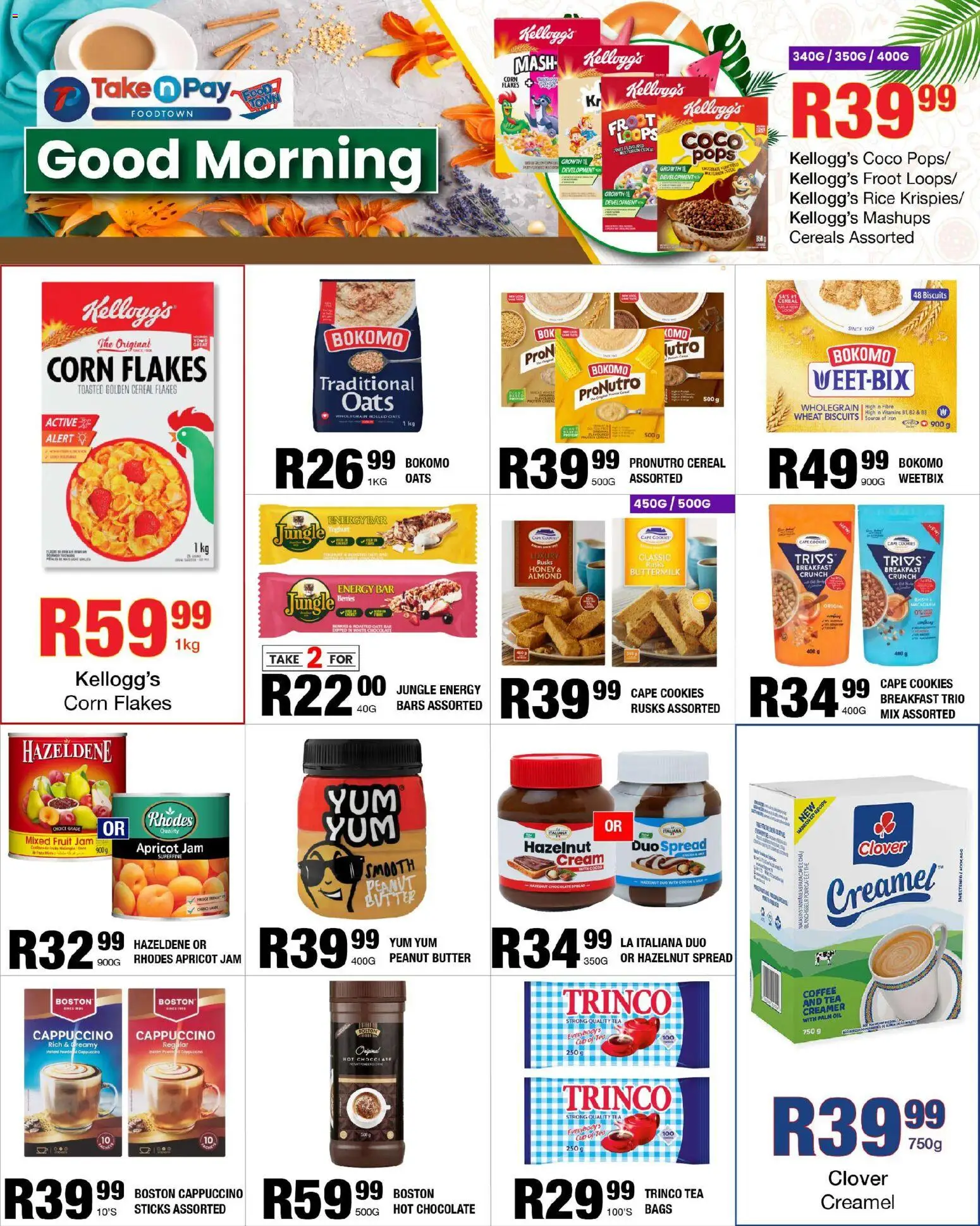 New Take n Pay catalogue – valid from 10.11.2025 | Page: 8 | Products: Hot chocolate, Biscuits, Chocolate, Cookies